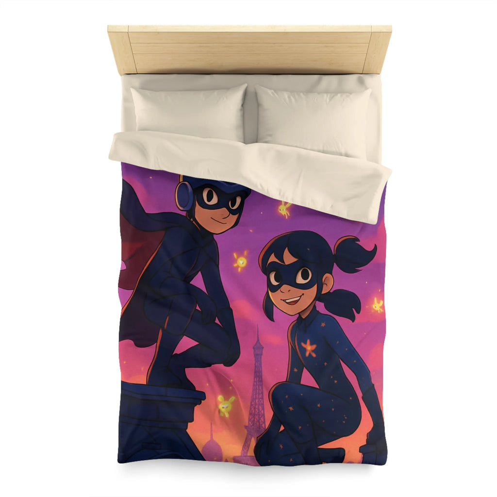 Housse de Couette Microfibre Création Artistique Moderne Design Exclusif Décoration Chambre