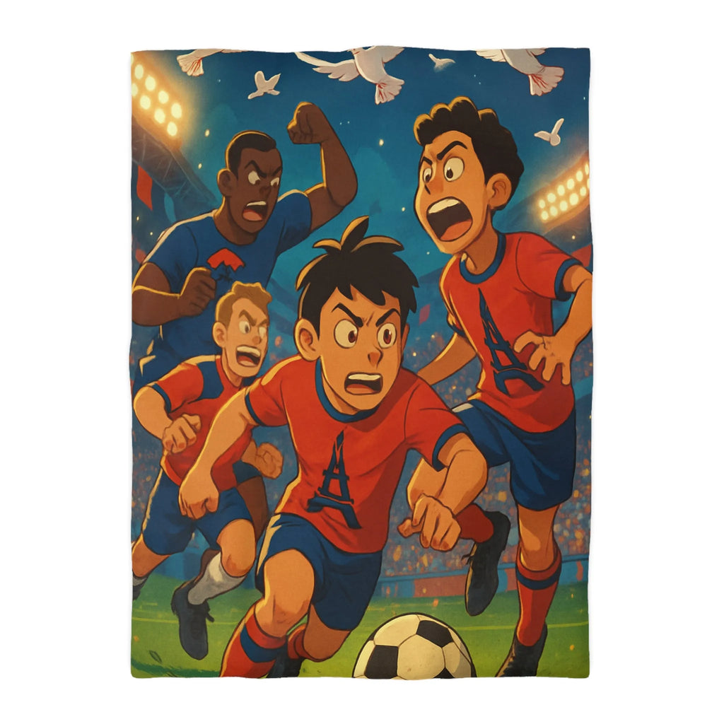 Housse de Couette Microfibre Création Artistique Moderne Design Exclusif Décoration Chambre