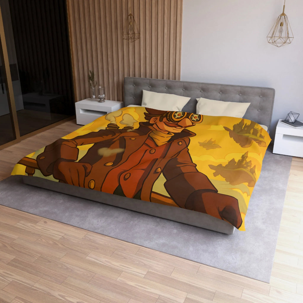 Housse de Couette Microfibre Création Artistique Moderne Design Exclusif Décoration Chambre