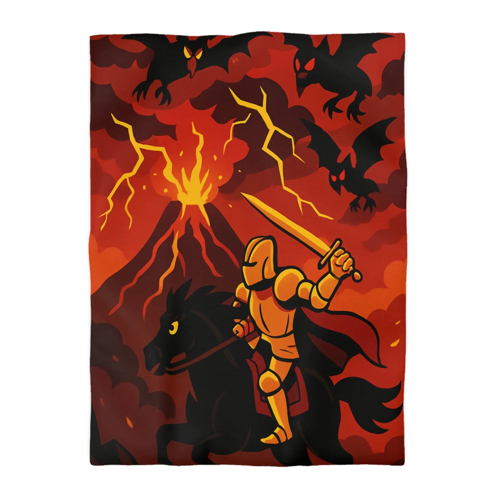 Housse de Couette Microfibre Création Artistique Moderne Design Exclusif Décoration Chambre