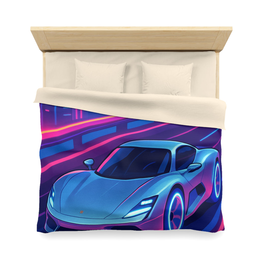 Housse de Couette Microfibre Design Artistique Moderne Décoration Chambre Confort Premium