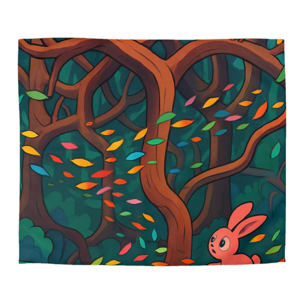 Enchantez Votre Espace avec une Housse de Couette Animaux et Forêt Colorée