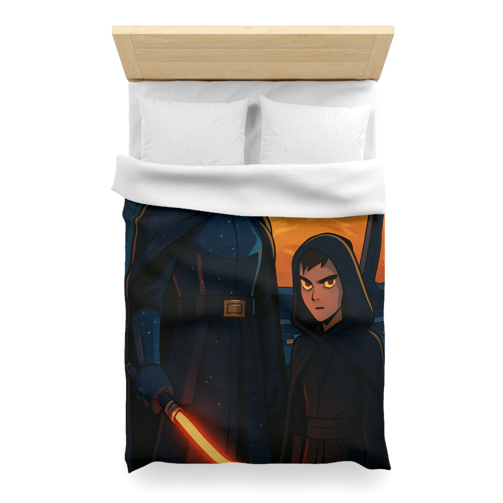 Housse de Couette Microfibre Design Artistique Moderne Décoration Chambre Confort Premium