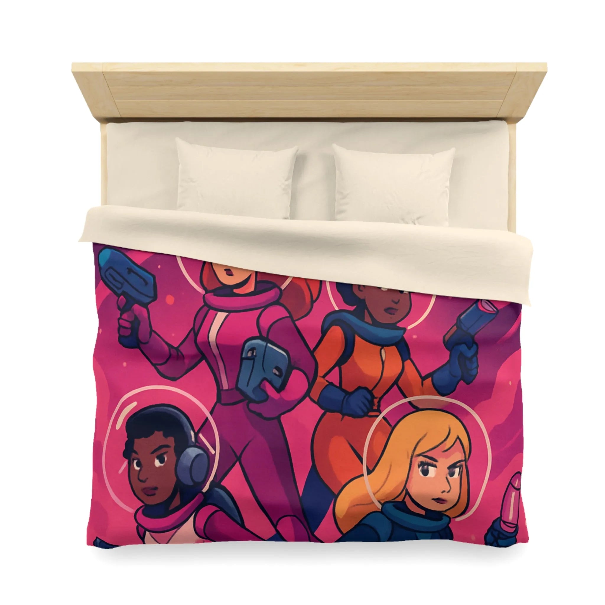 Housse de Couette Microfibre Création Artistique Moderne Design Exclusif Décoration Chambre