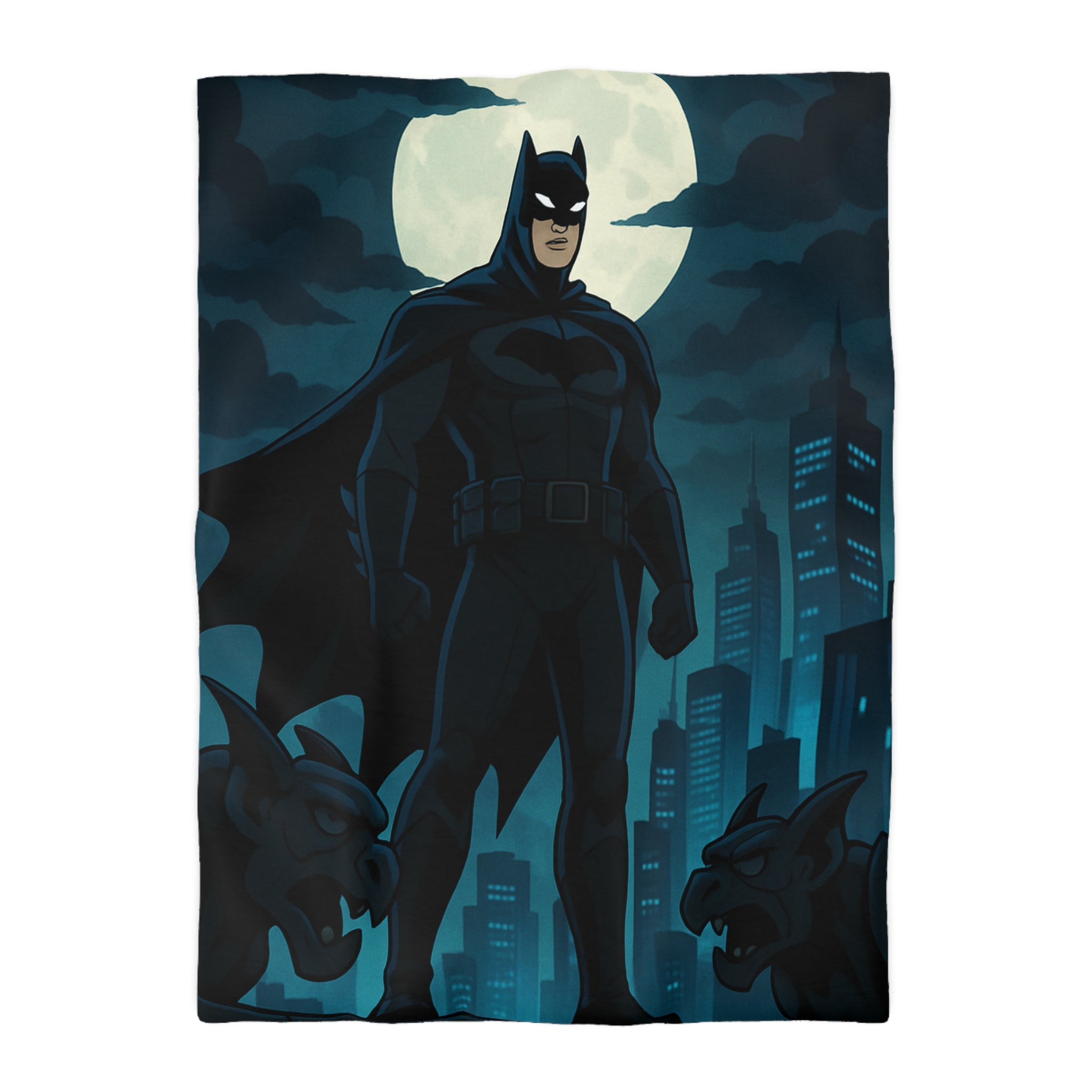 Housse de Couette Microfibre Illustration Unique Design Moderne Décoration Intérieure Raffinée