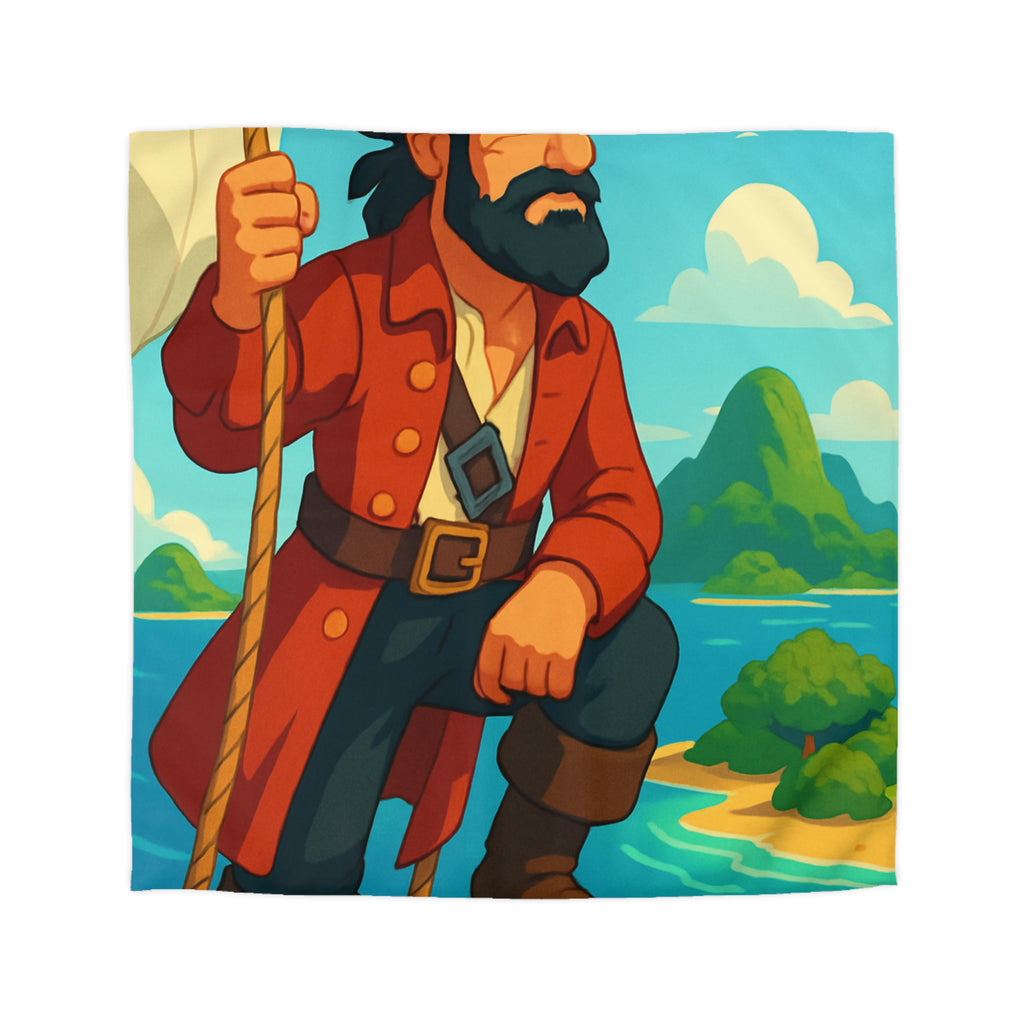 Housse de Couette Microfibre Illustration Unique Design Moderne Décoration Intérieure Raffinée