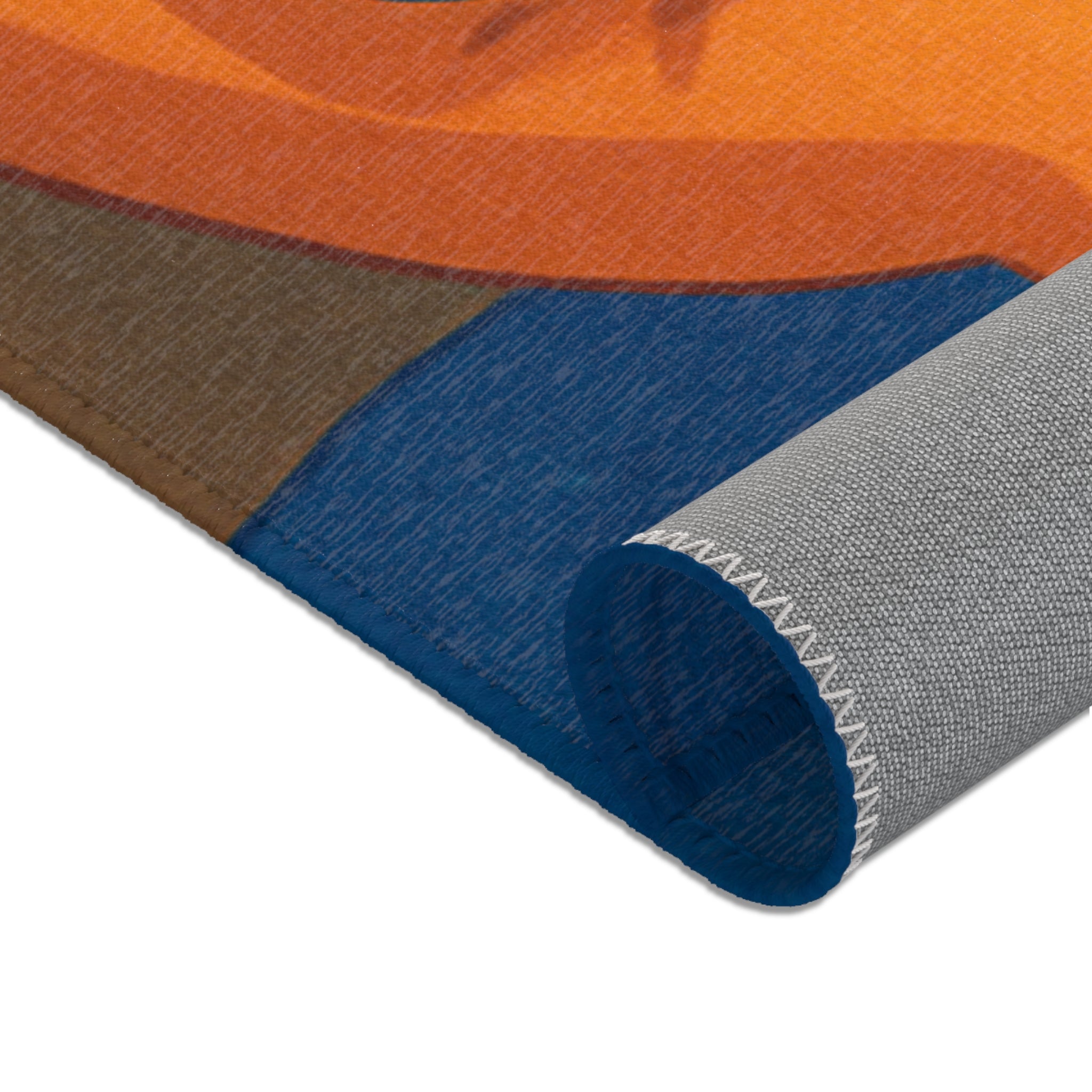 Tapis Area Rug Illustration Unique Design Contemporain Décoration Intérieure Sol Raffinée