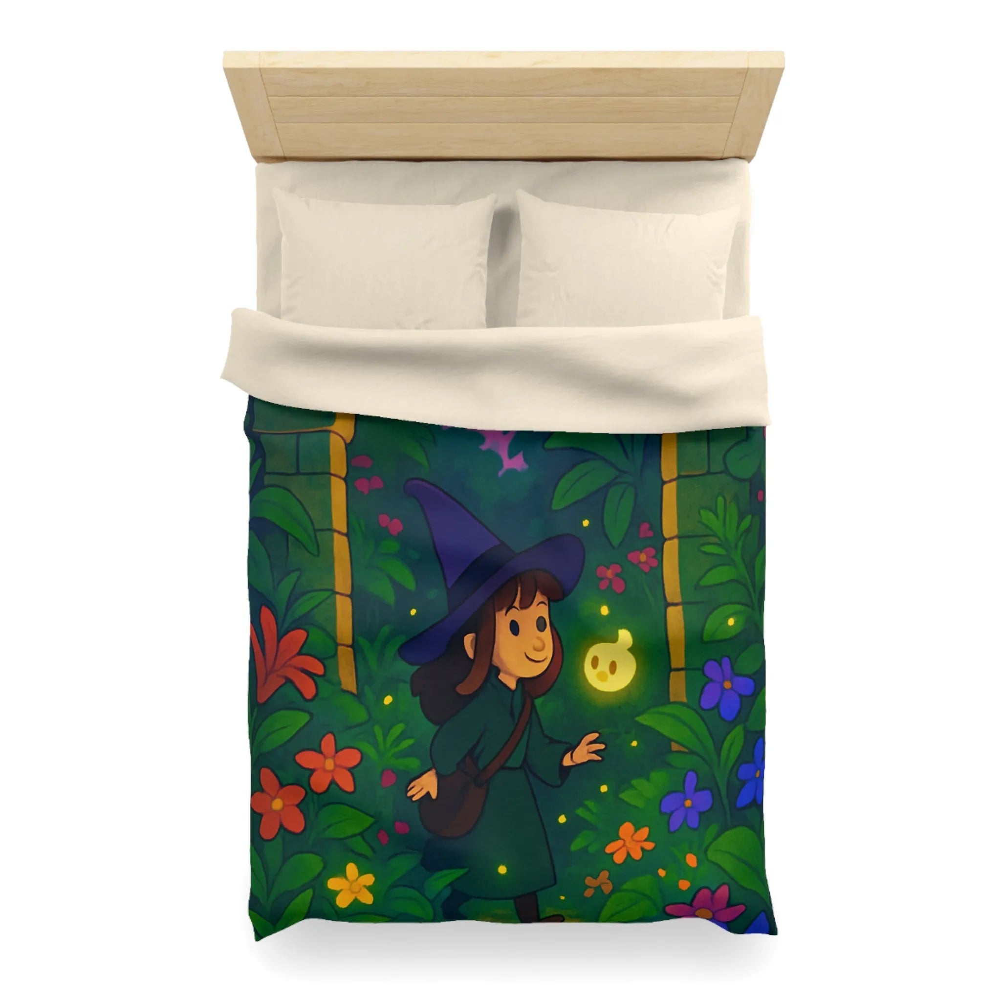 Enchantez votre chambre avec une housse de couette magique et lumineuse pour enfants