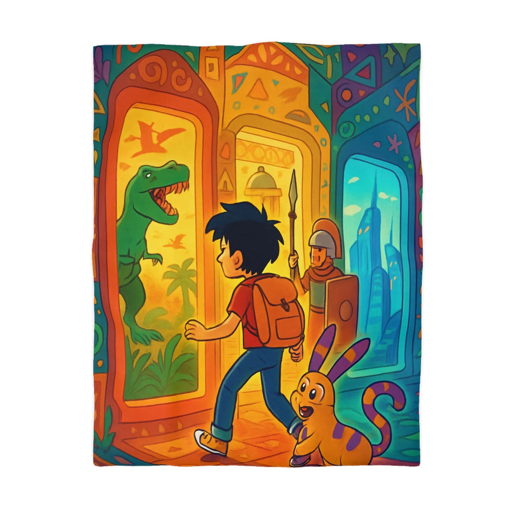 Housse de Couette Microfibre Création Artistique Moderne Design Exclusif Décoration Chambre