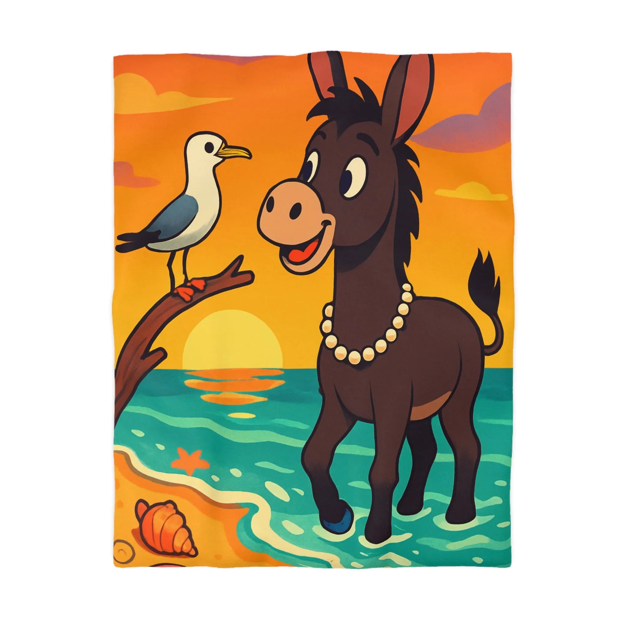 Housse de Couette Microfibre Art Graphique Contemporain Style Décoratif Chambre Tendance