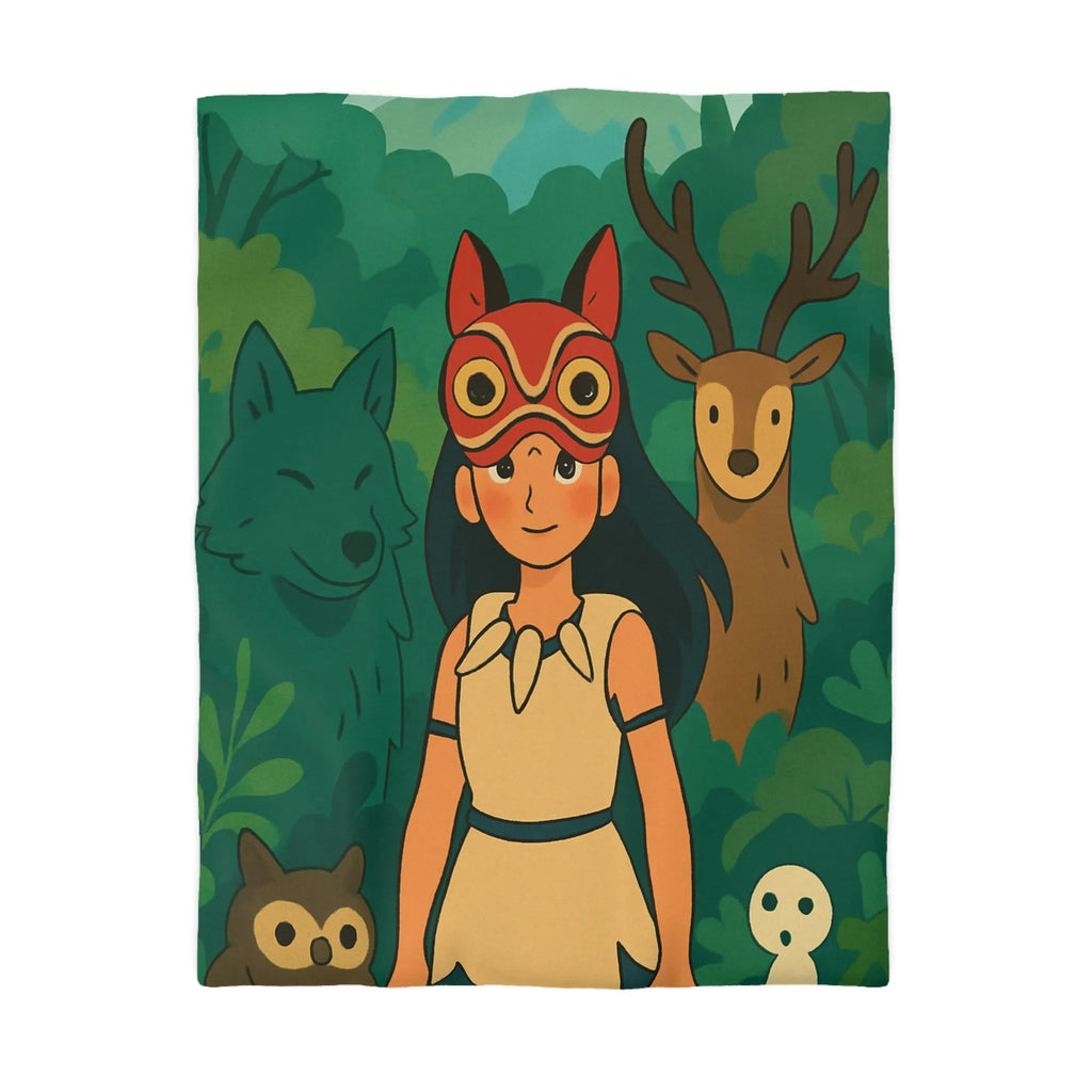 Housse de Couette Microfibre Art Graphique Contemporain Style Décoratif Chambre Tendance