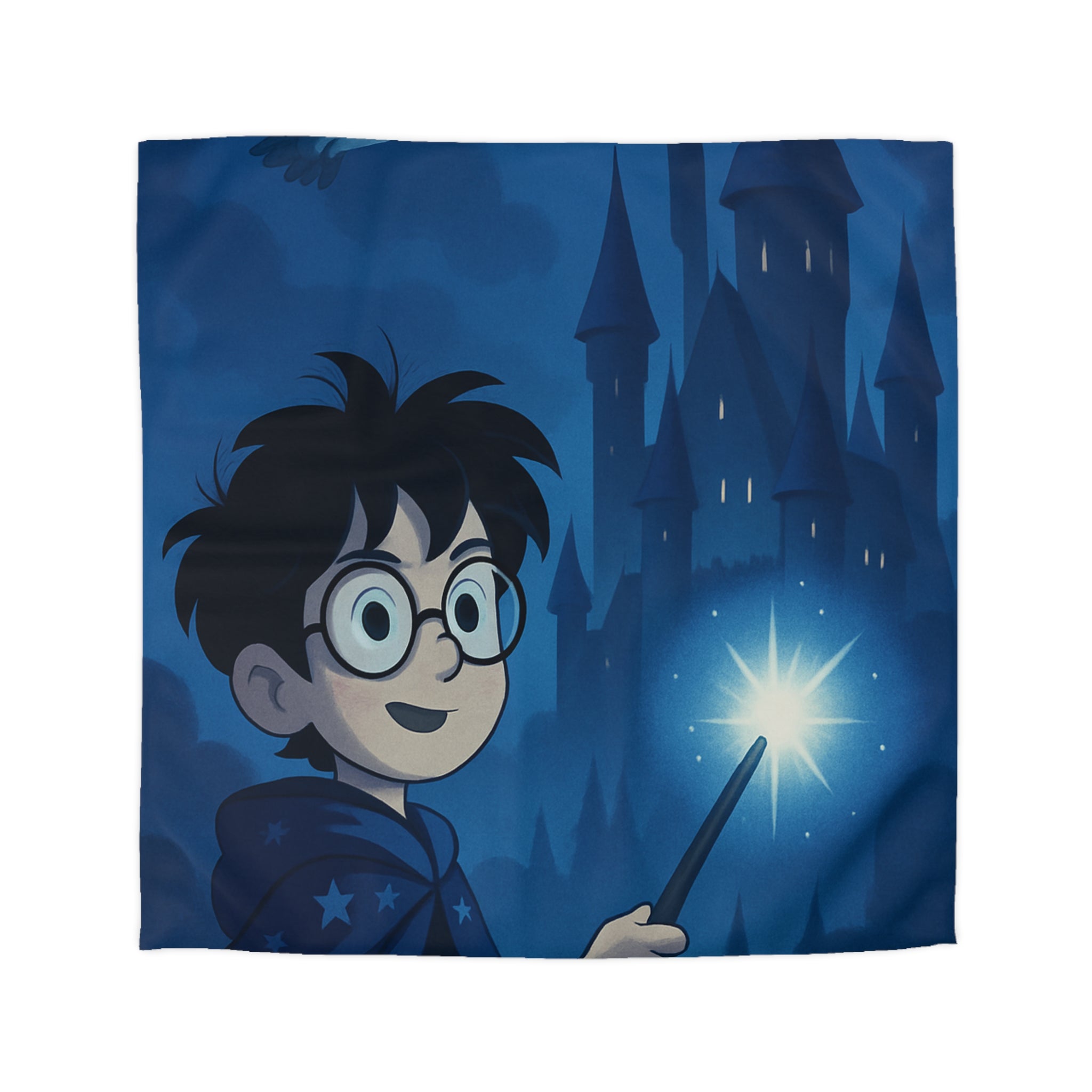 Housse de Couette Microfibre Illustration Unique Design Moderne Décoration Intérieure Raffinée