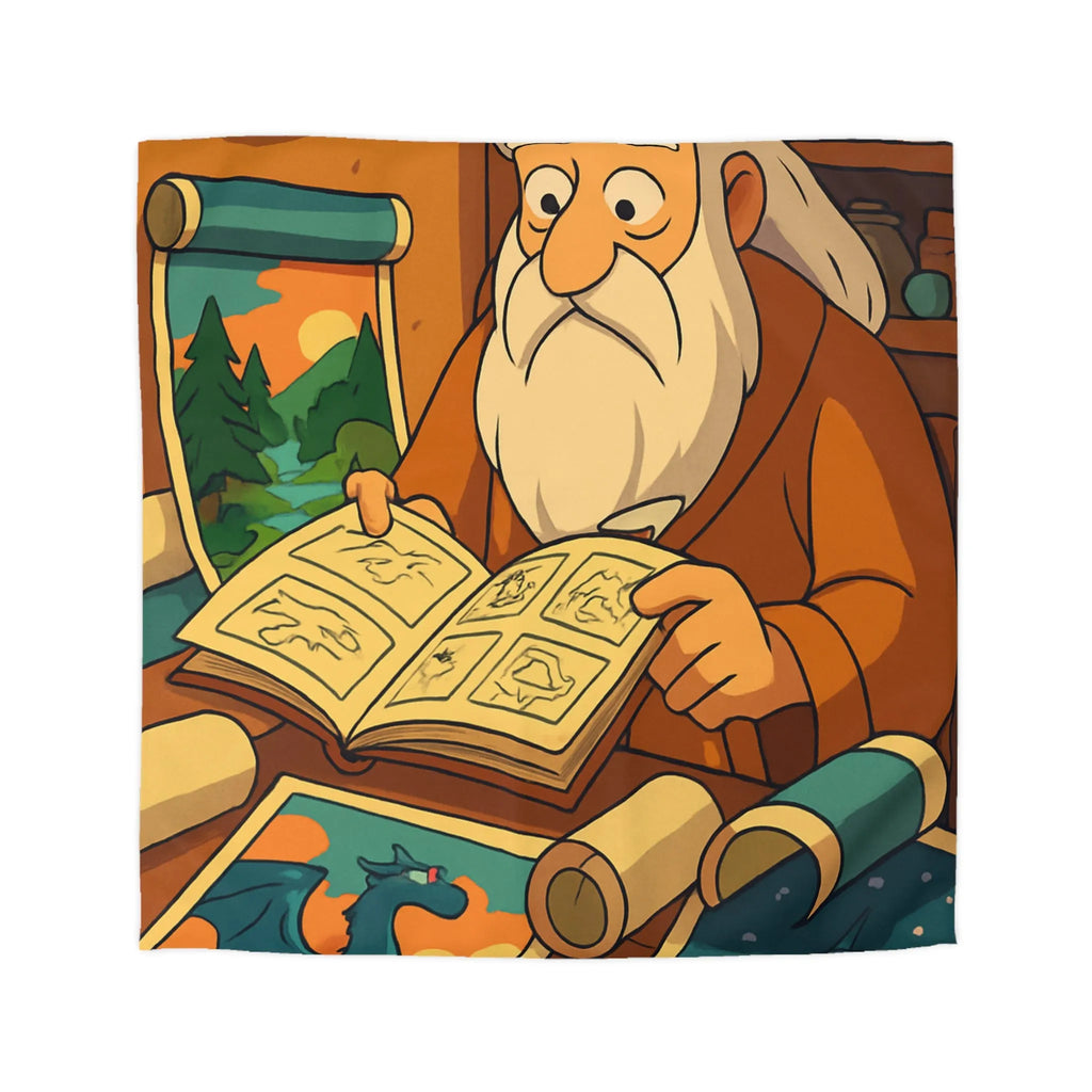 Explorez un monde magique avec cette housse de couette au design enchanteur et coloré