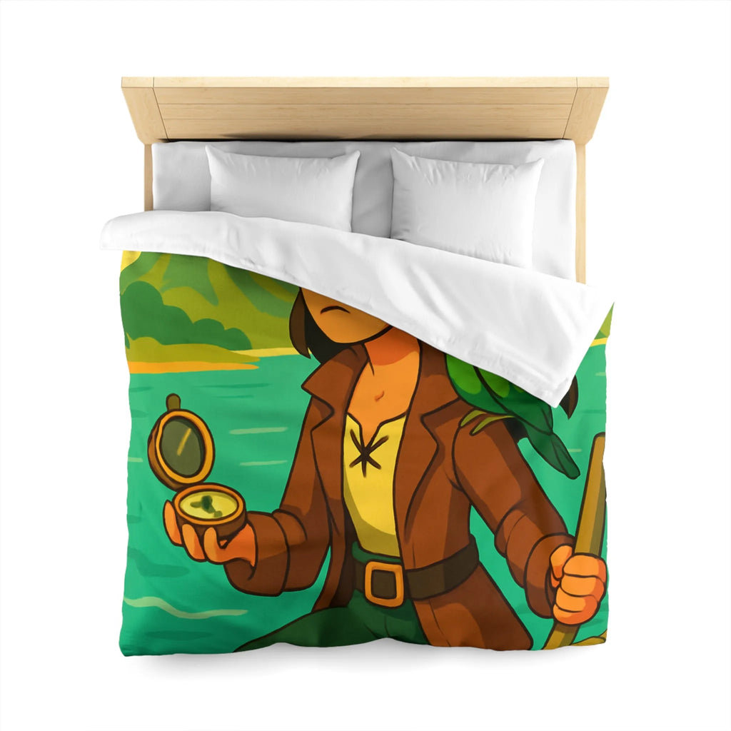 Housse de Couette Microfibre Création Artistique Moderne Design Exclusif Décoration Chambre