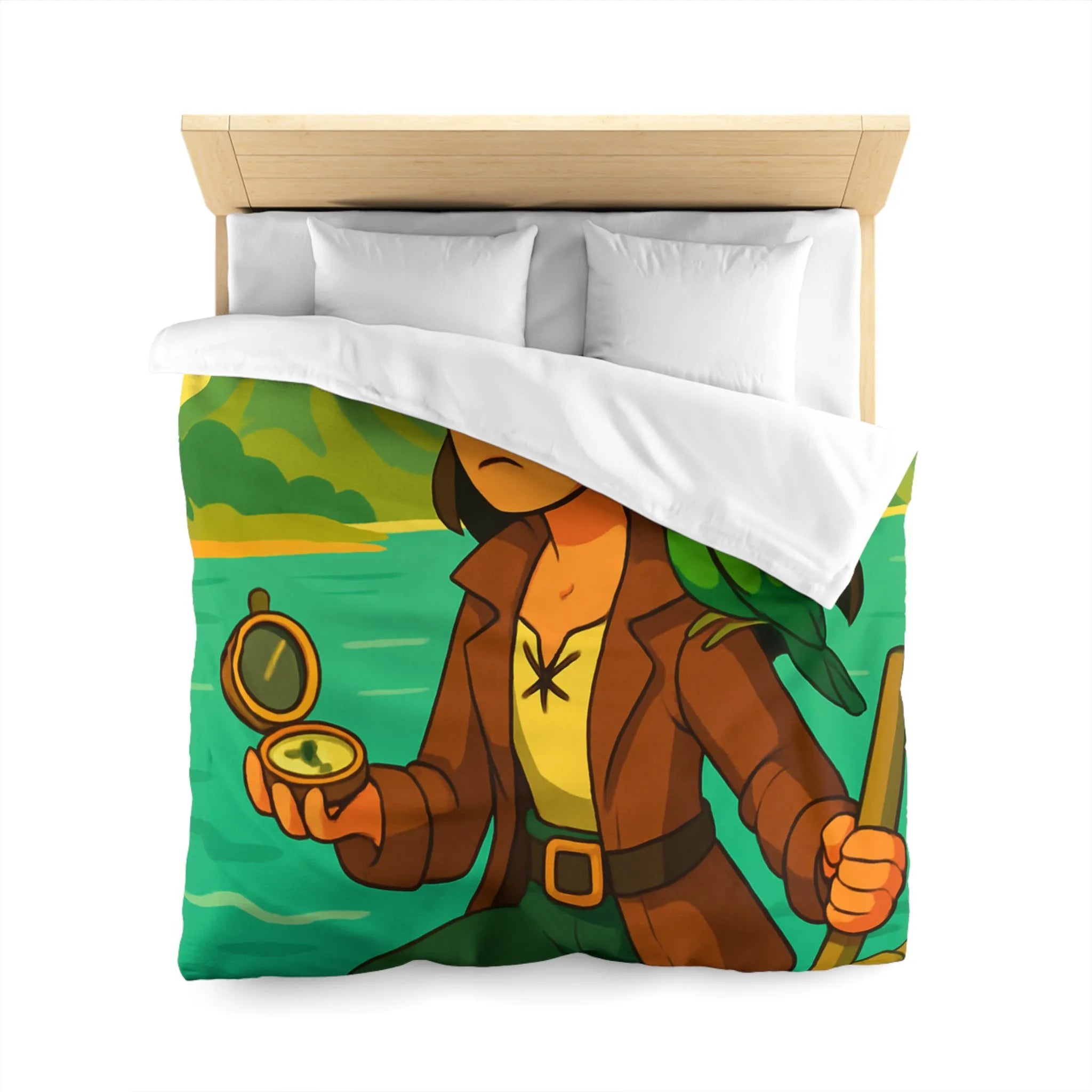 Housse de Couette Microfibre Création Artistique Moderne Design Exclusif Décoration Chambre