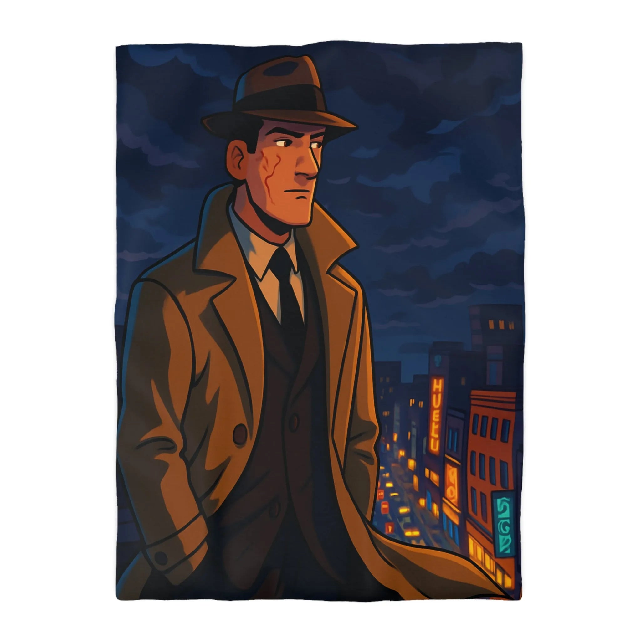 Housse de Couette Microfibre Création Artistique Moderne Design Exclusif Décoration Chambre