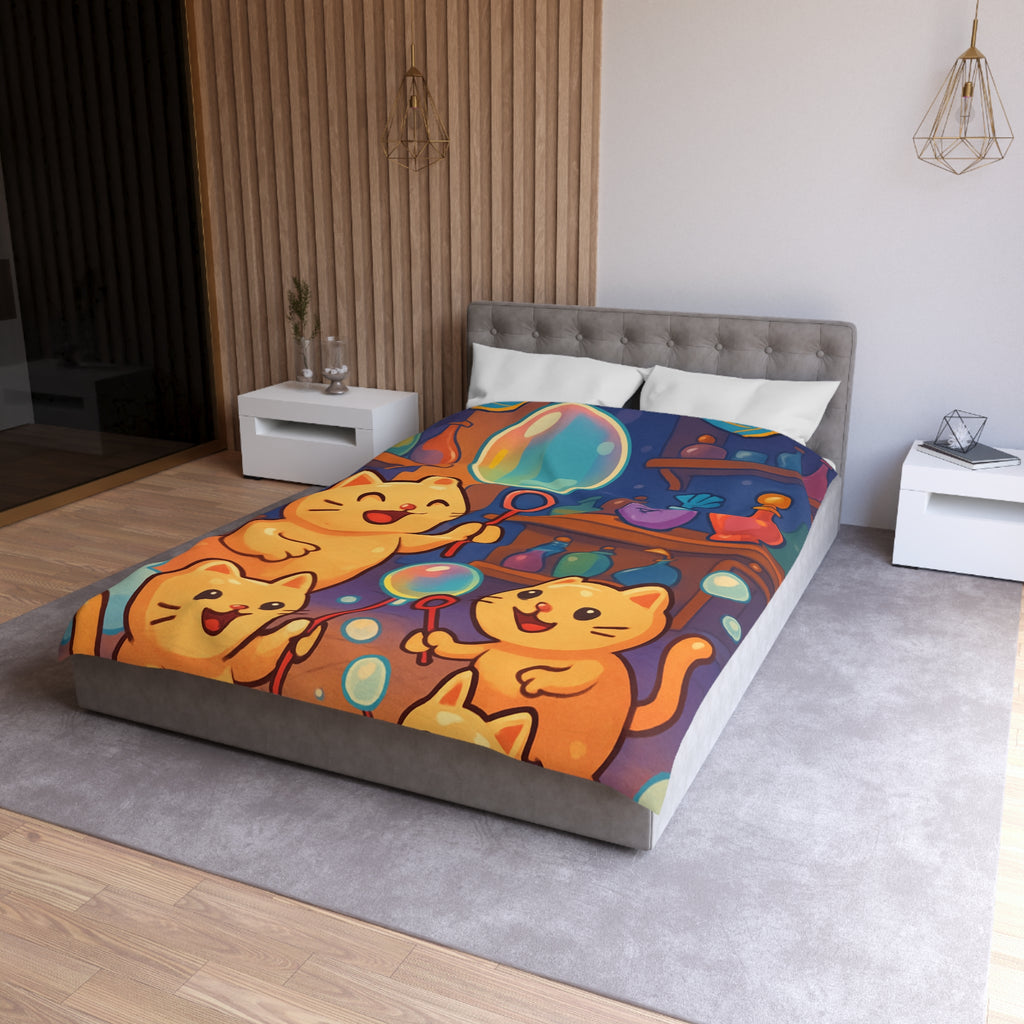 Housse de Couette Microfibre Création Artistique Moderne Design Exclusif Décoration Chambre