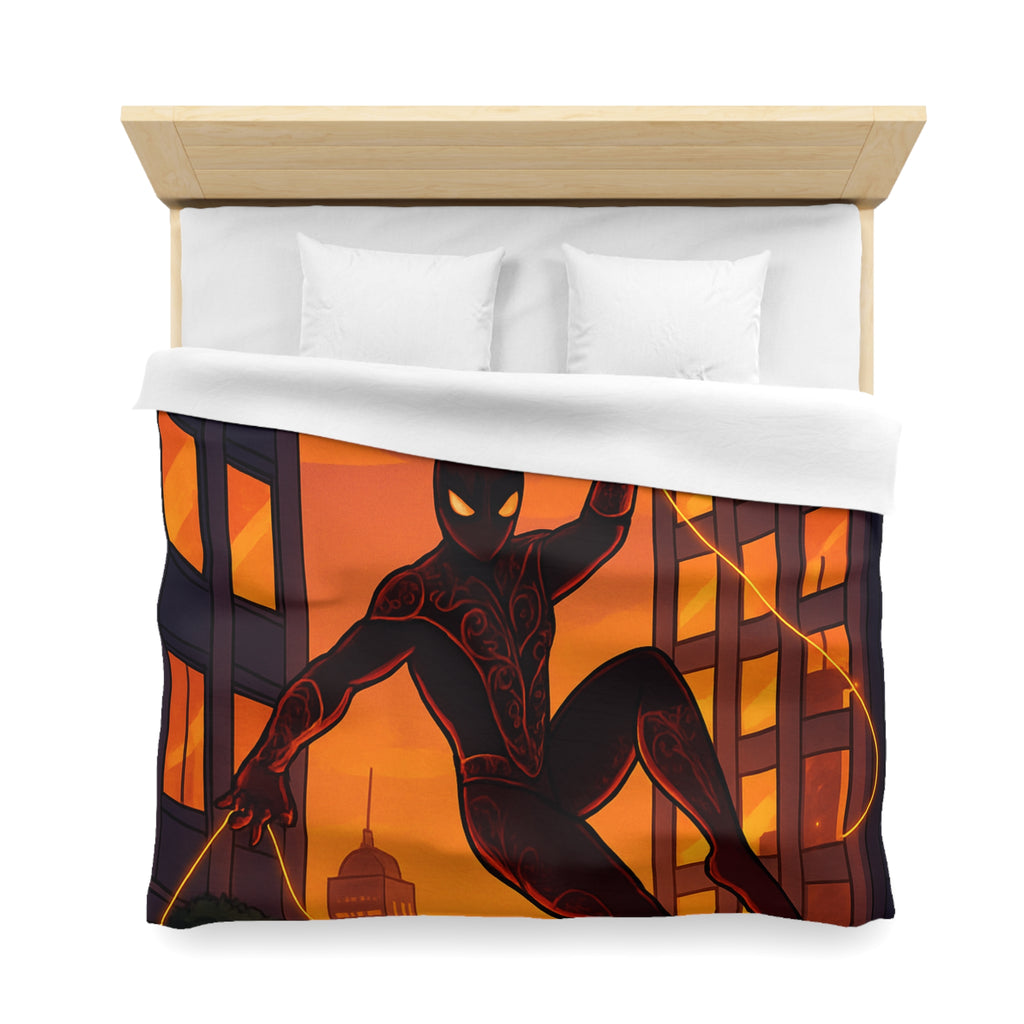 Housse de Couette Microfibre Design Artistique Moderne Décoration Chambre Confort Premium