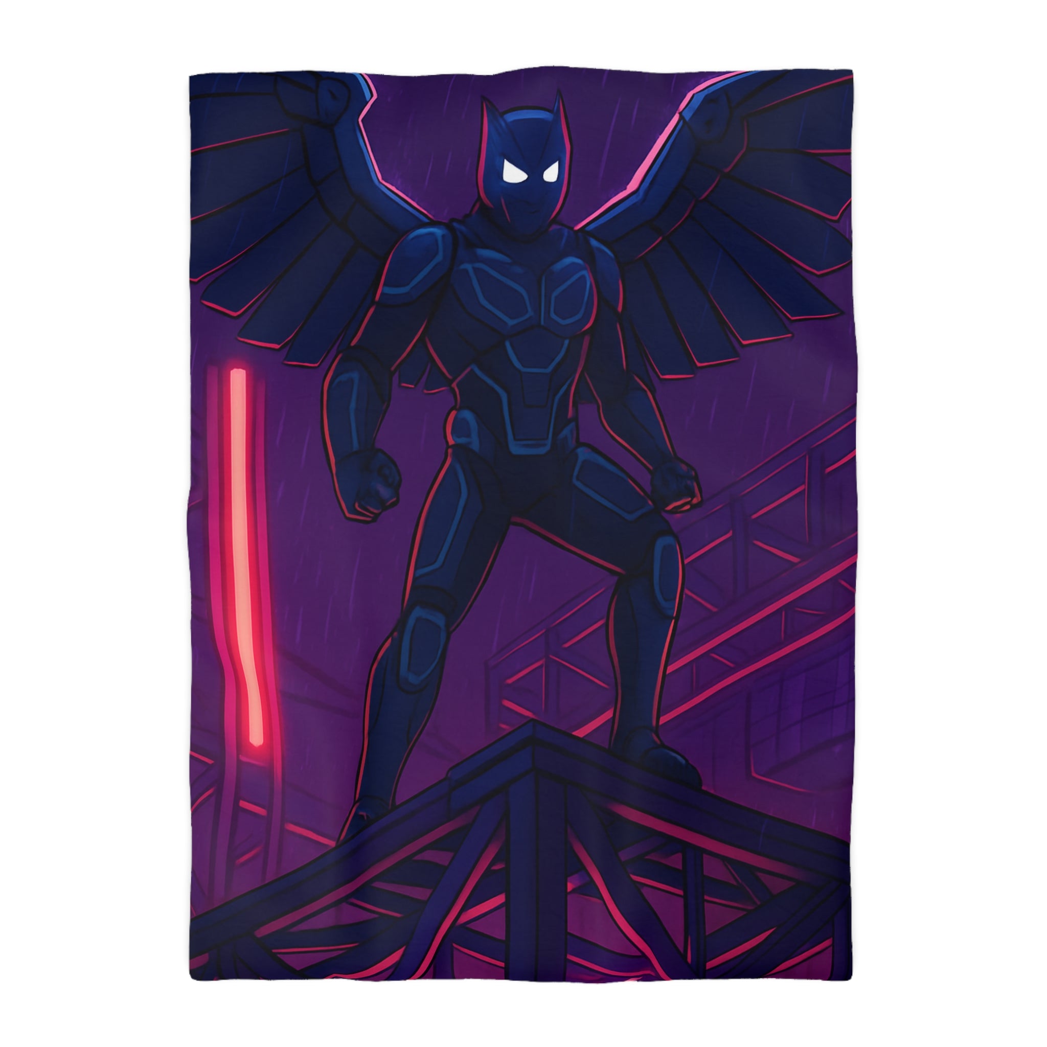 Housse de Couette Microfibre Design Artistique Moderne Décoration Chambre Confort Premium