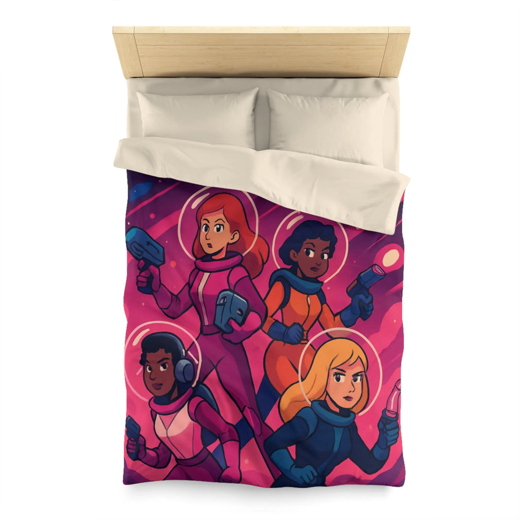 Housse de Couette Microfibre Création Artistique Moderne Design Exclusif Décoration Chambre