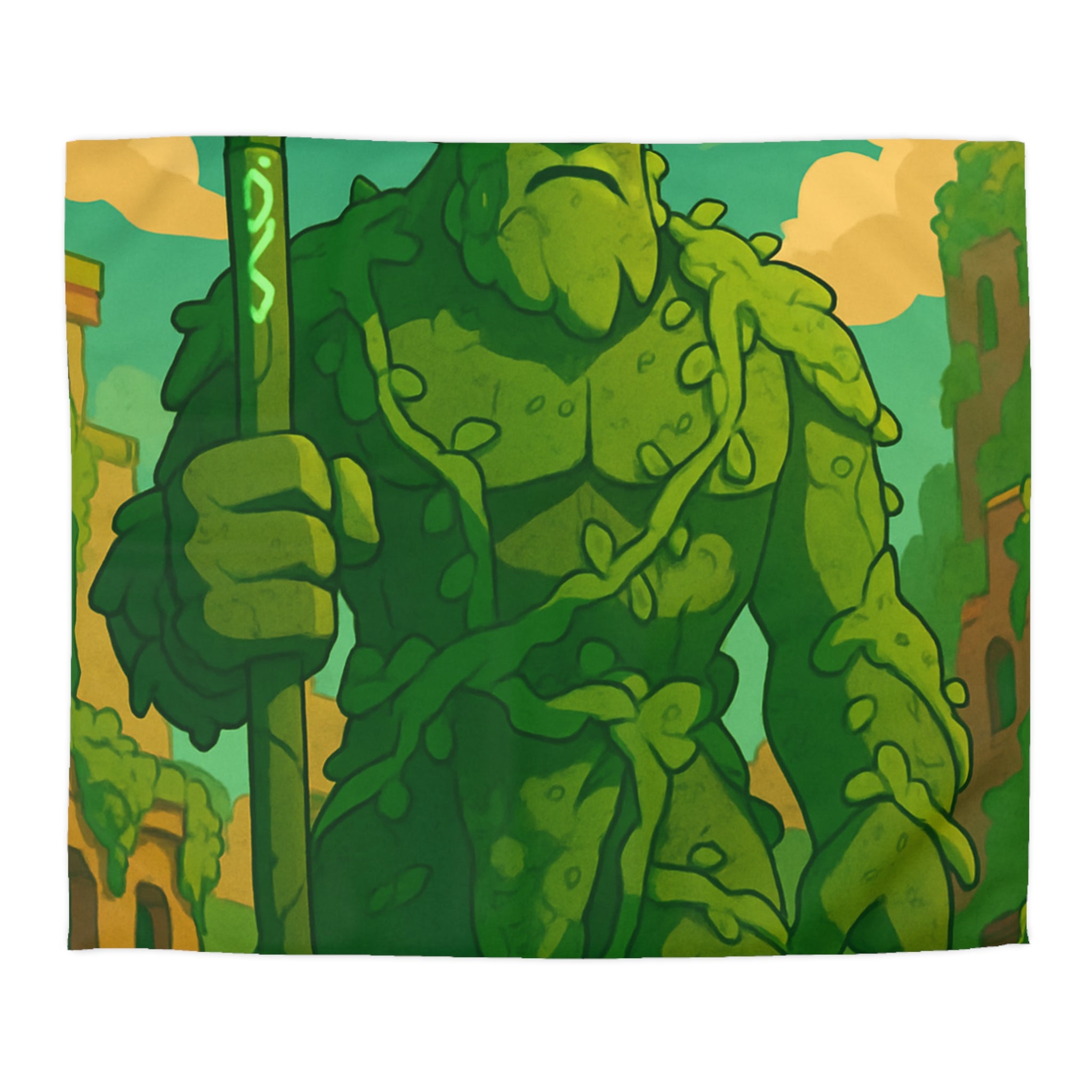 Housse de Couette Microfibre Design Artistique Moderne Décoration Chambre Confort Premium