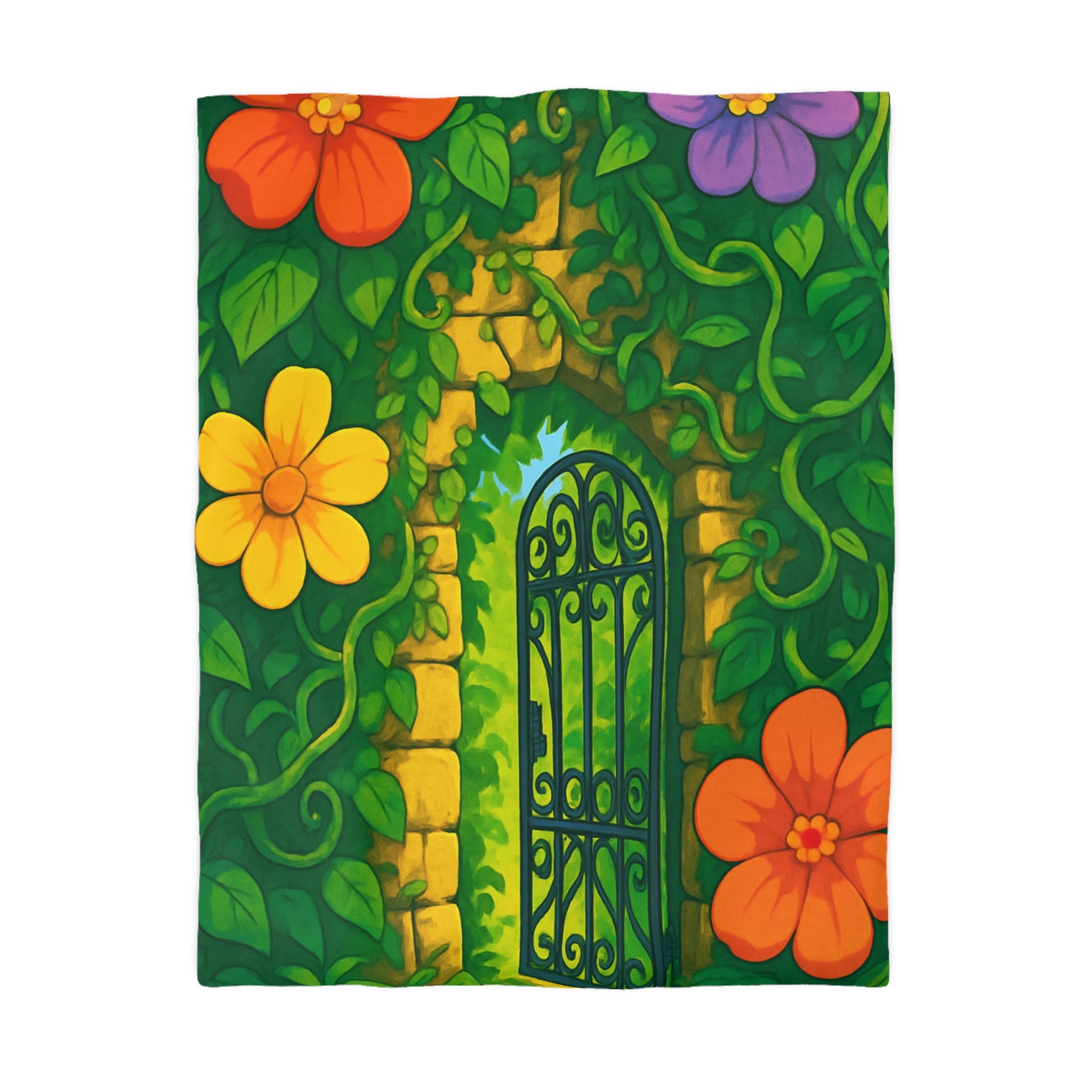 Housse de Couette Microfibre Création Artistique Moderne Design Exclusif Décoration Chambre