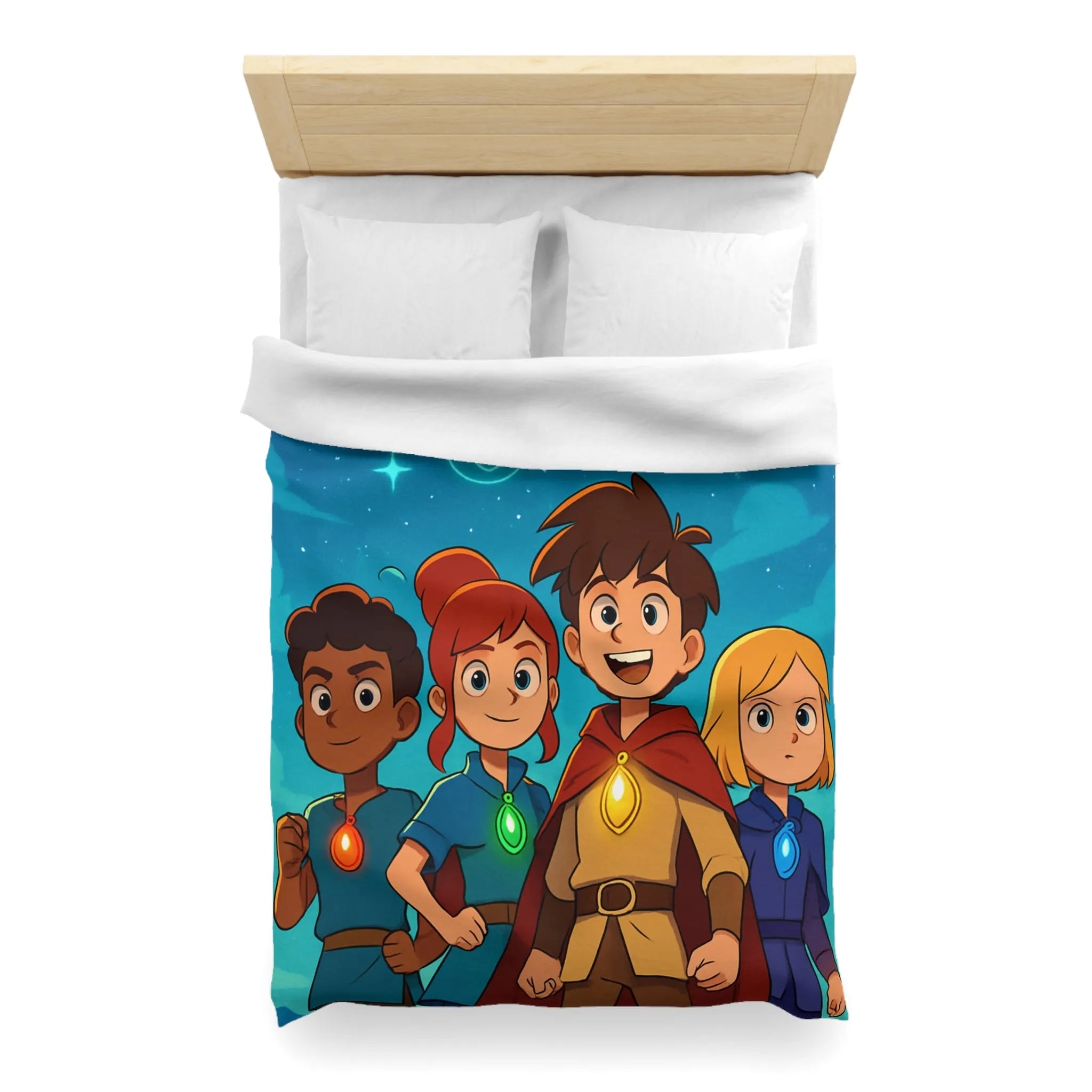 Housse de Couette Microfibre Création Artistique Moderne Design Exclusif Décoration Chambre