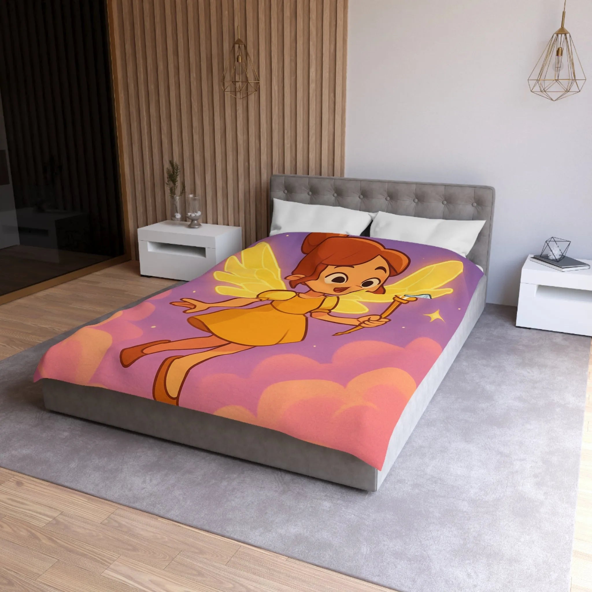 Housse de Couette Microfibre Création Artistique Moderne Design Exclusif Décoration Chambre