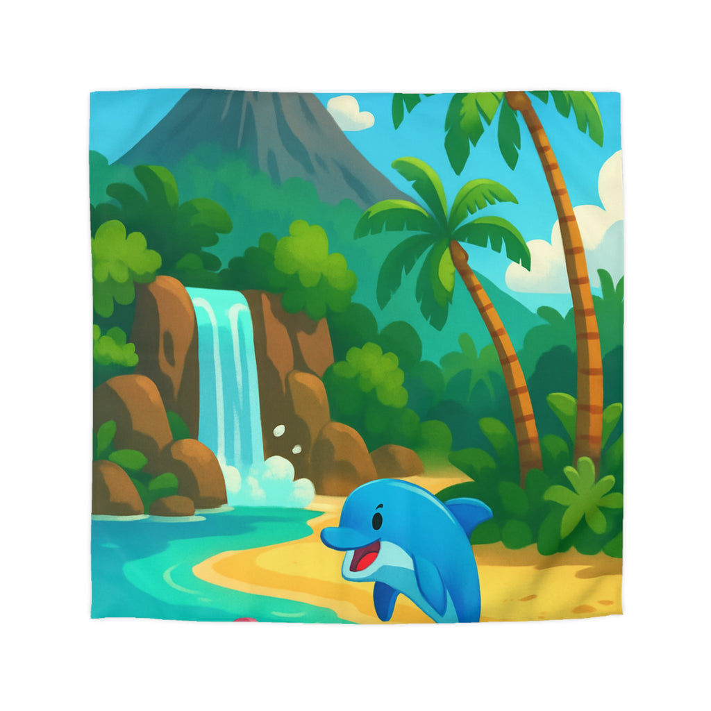 Housse de Couette Microfibre Motif Créatif Original Style Contemporain Chambre Élégante