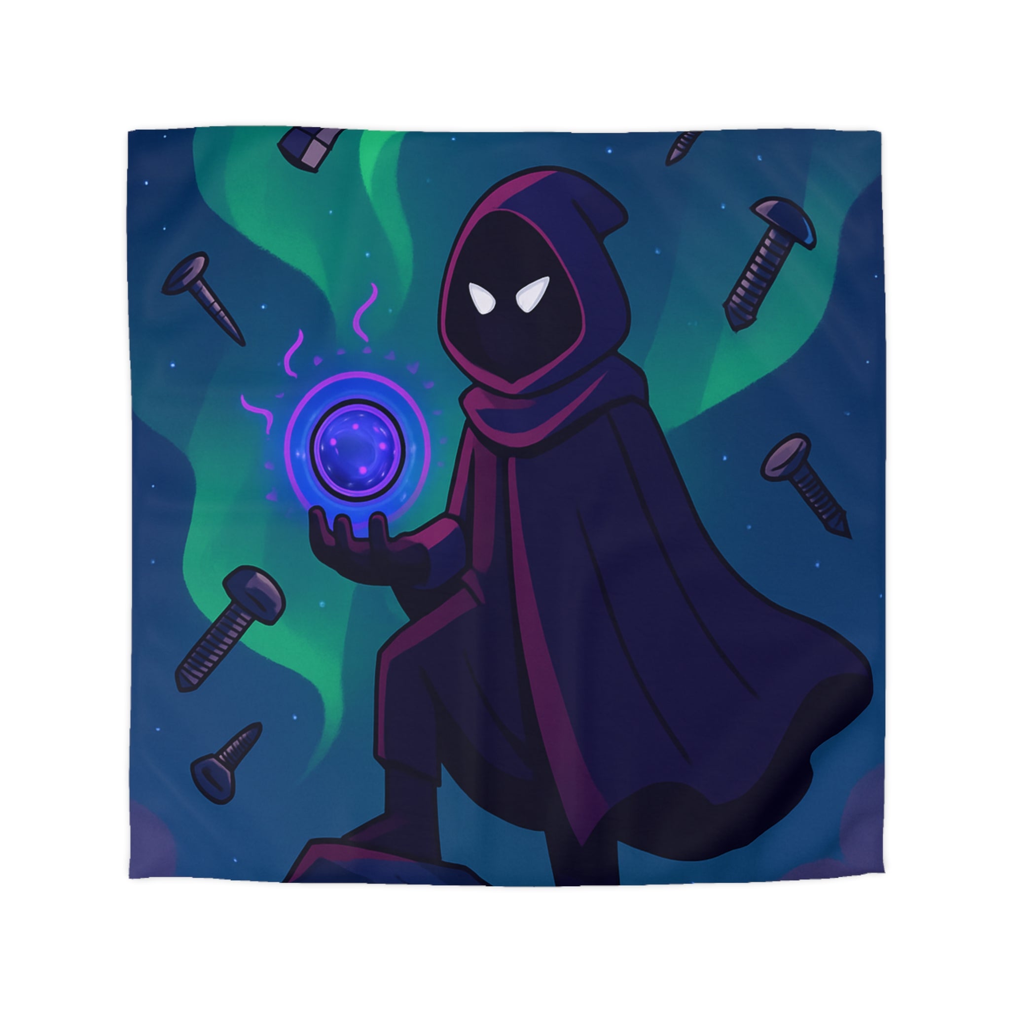 Housse de Couette Microfibre Illustration Unique Design Moderne Décoration Intérieure Raffinée