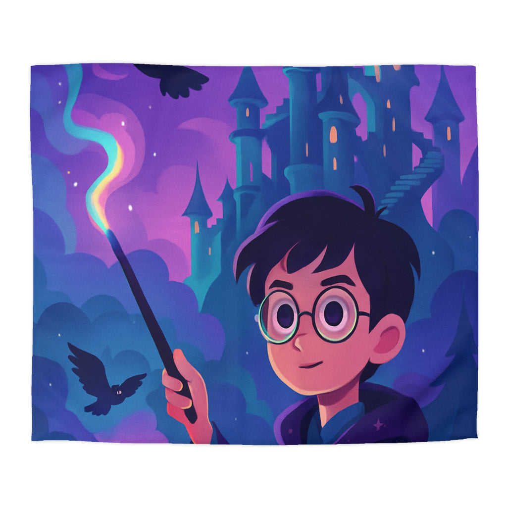 Housse de Couette Microfibre Motif Créatif Original Style Contemporain Chambre Élégante