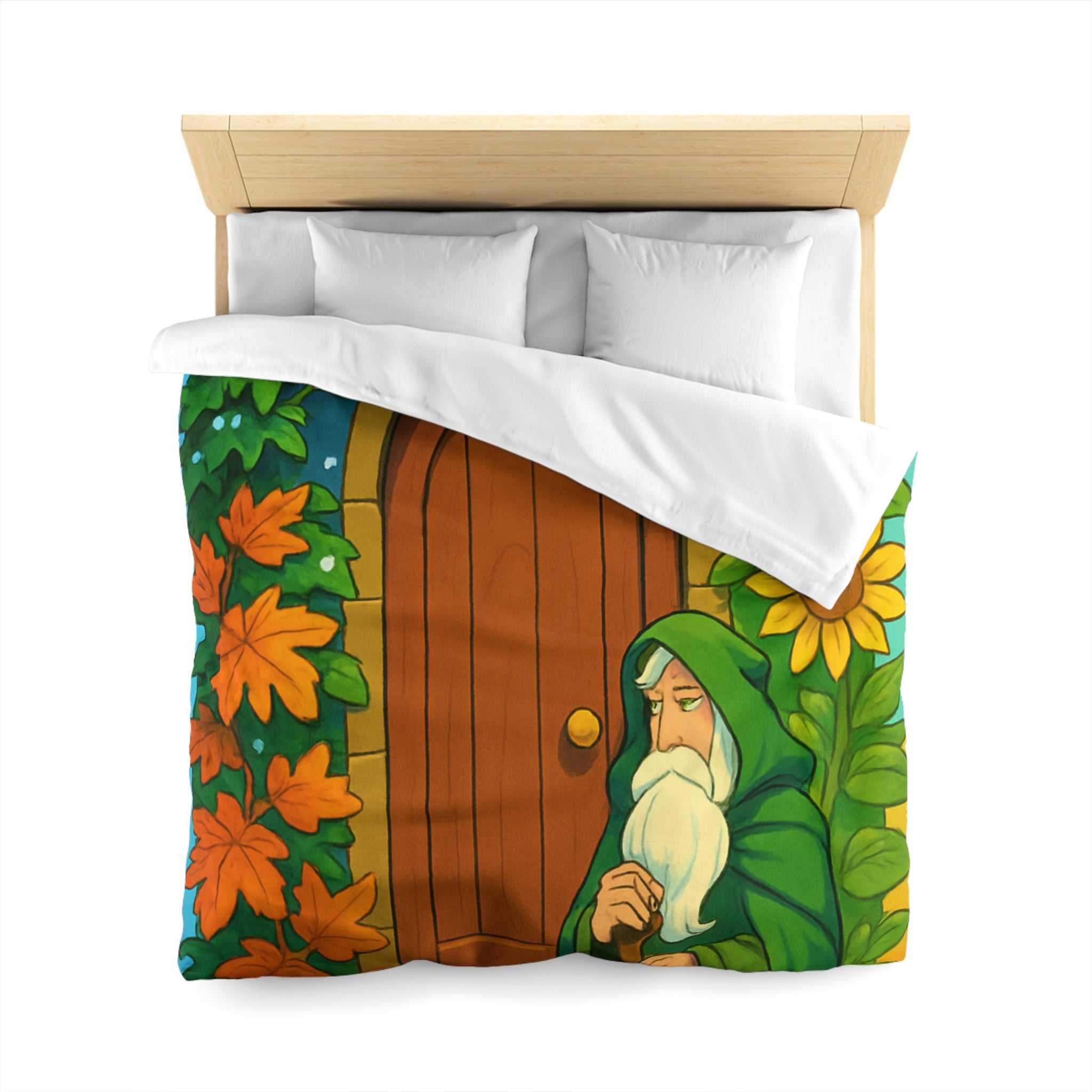 Housse de Couette Microfibre Création Artistique Moderne Design Exclusif Décoration Chambre