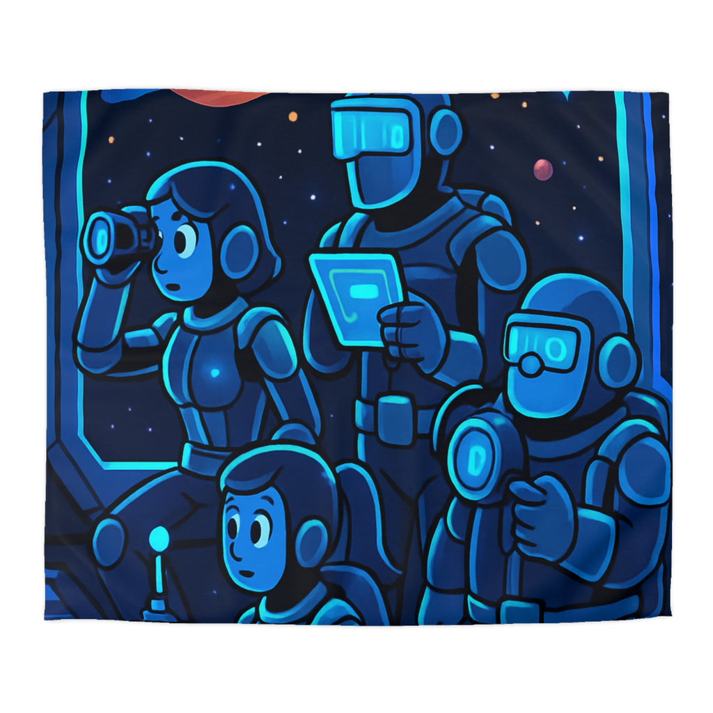 Housse de Couette Microfibre Motif Créatif Original Style Contemporain Chambre Élégante