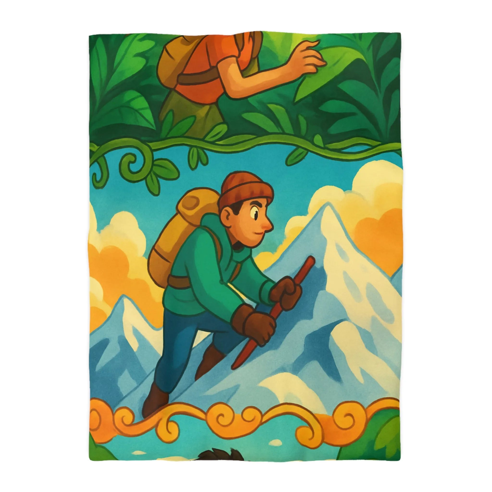 Housse de Couette Microfibre Création Artistique Moderne Design Exclusif Décoration Chambre