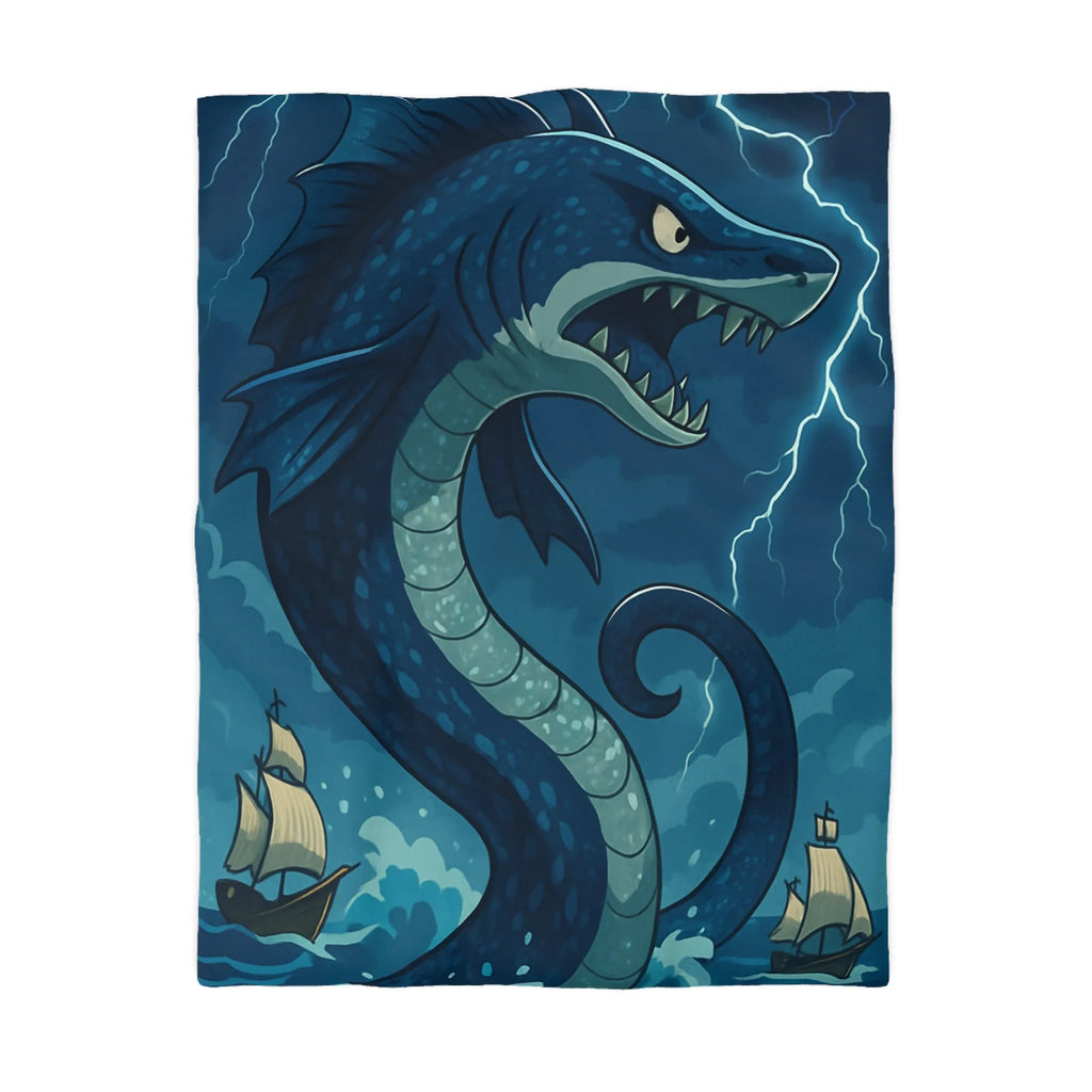 Housse de Couette Microfibre Art Graphique Contemporain Style Décoratif Chambre Tendance