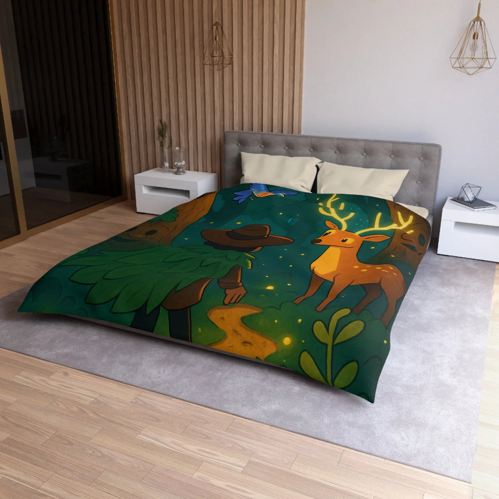 Housse de Couette Microfibre Création Artistique Moderne Design Exclusif Décoration Chambre