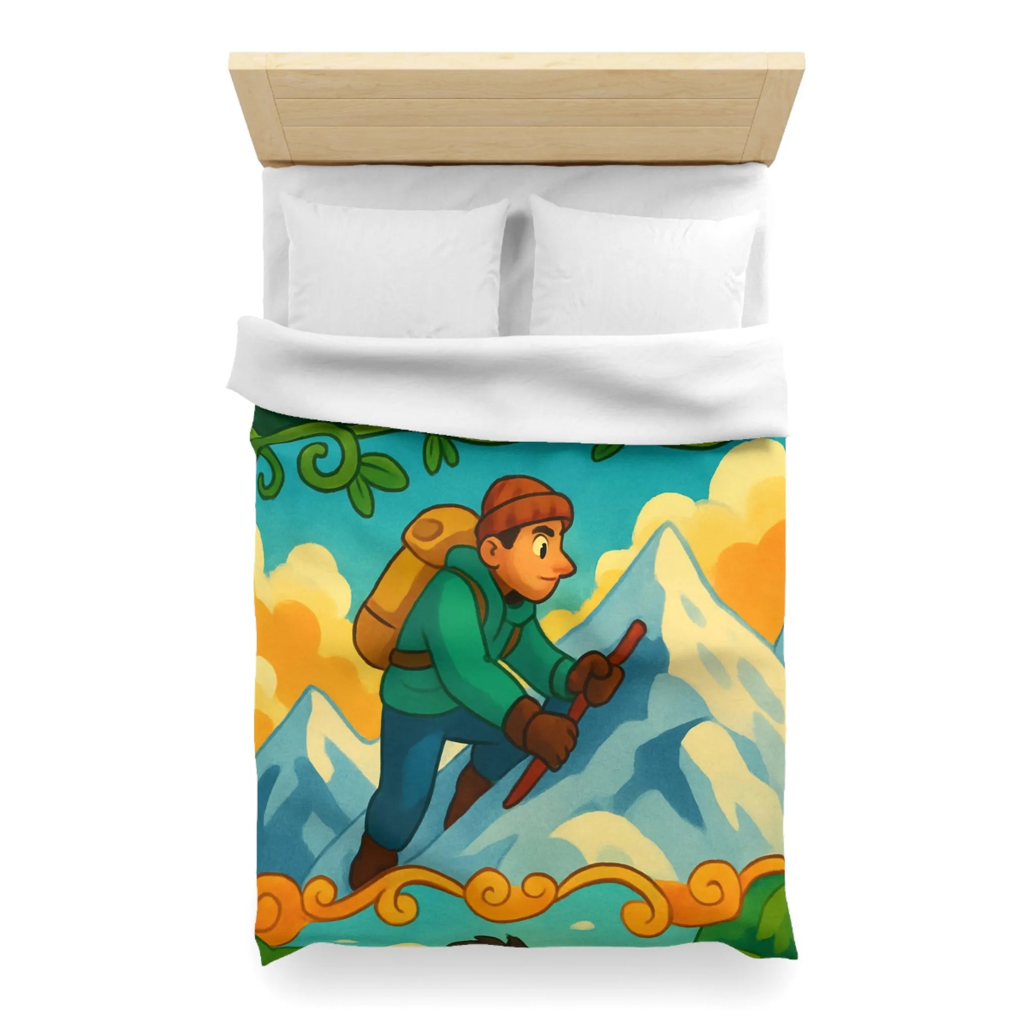 Housse de Couette Microfibre Création Artistique Moderne Design Exclusif Décoration Chambre