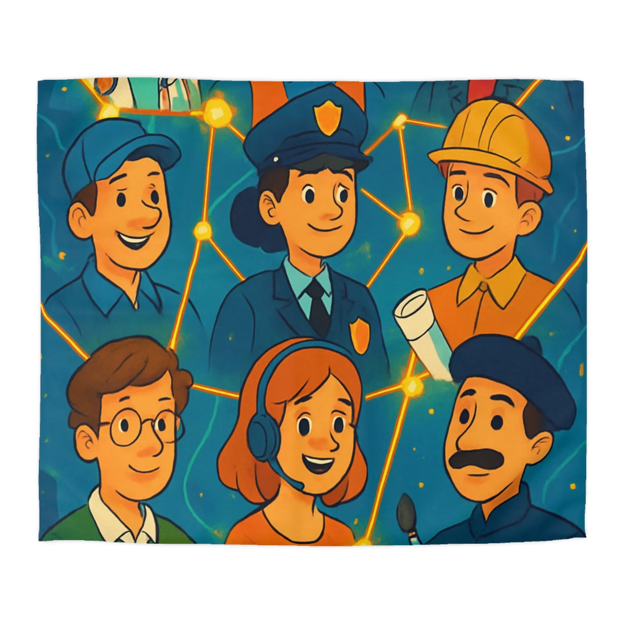 Creative Profession Patterns for Cozy Bedroom Decor Embracing Diverse Career Choices