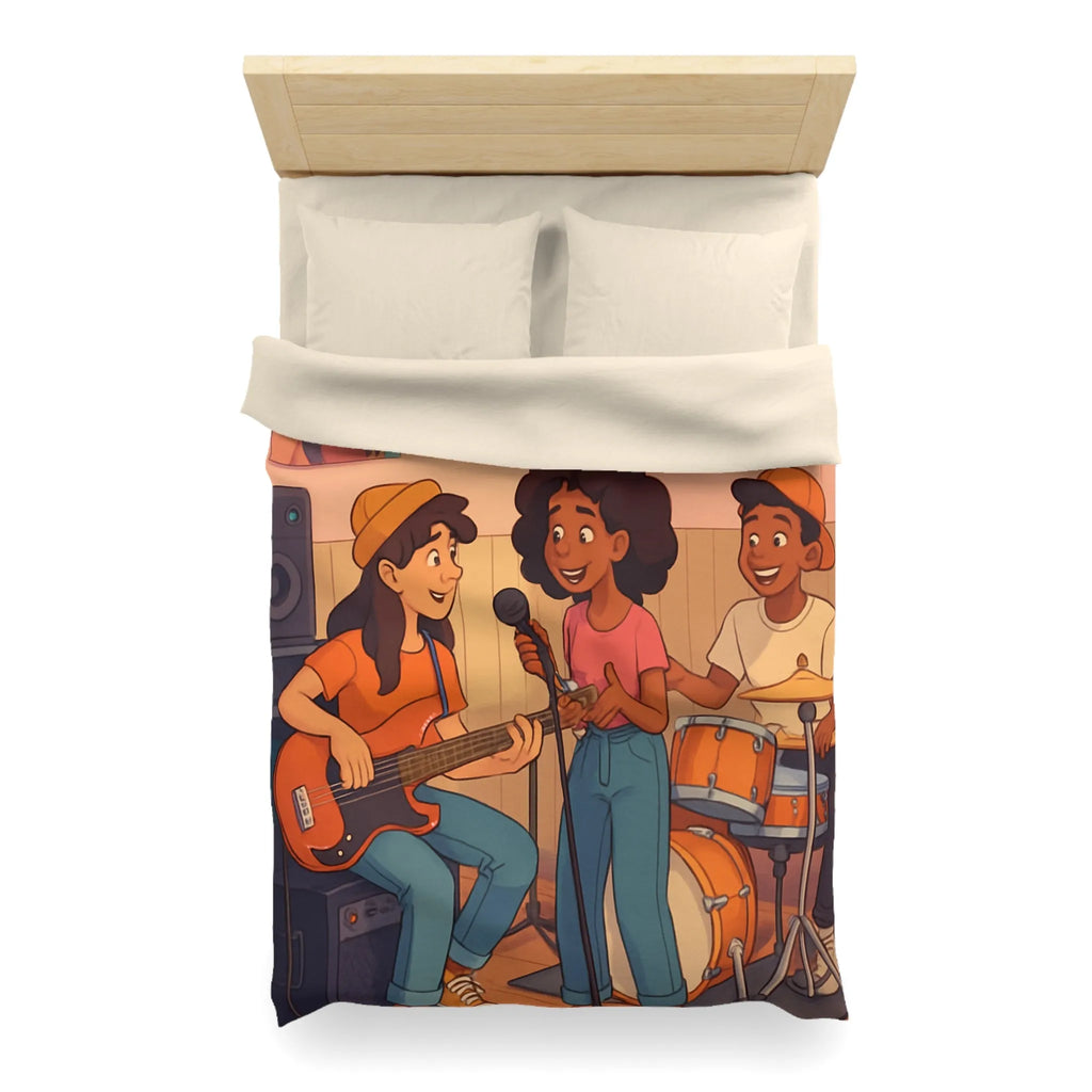 Housse de Couette Microfibre Création Artistique Moderne Design Exclusif Décoration Chambre