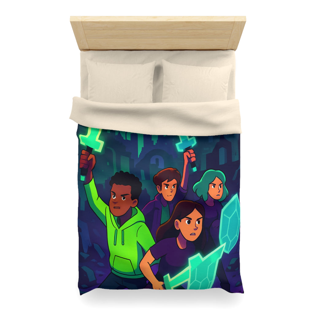 Housse de Couette Microfibre Création Artistique Moderne Design Exclusif Décoration Chambre