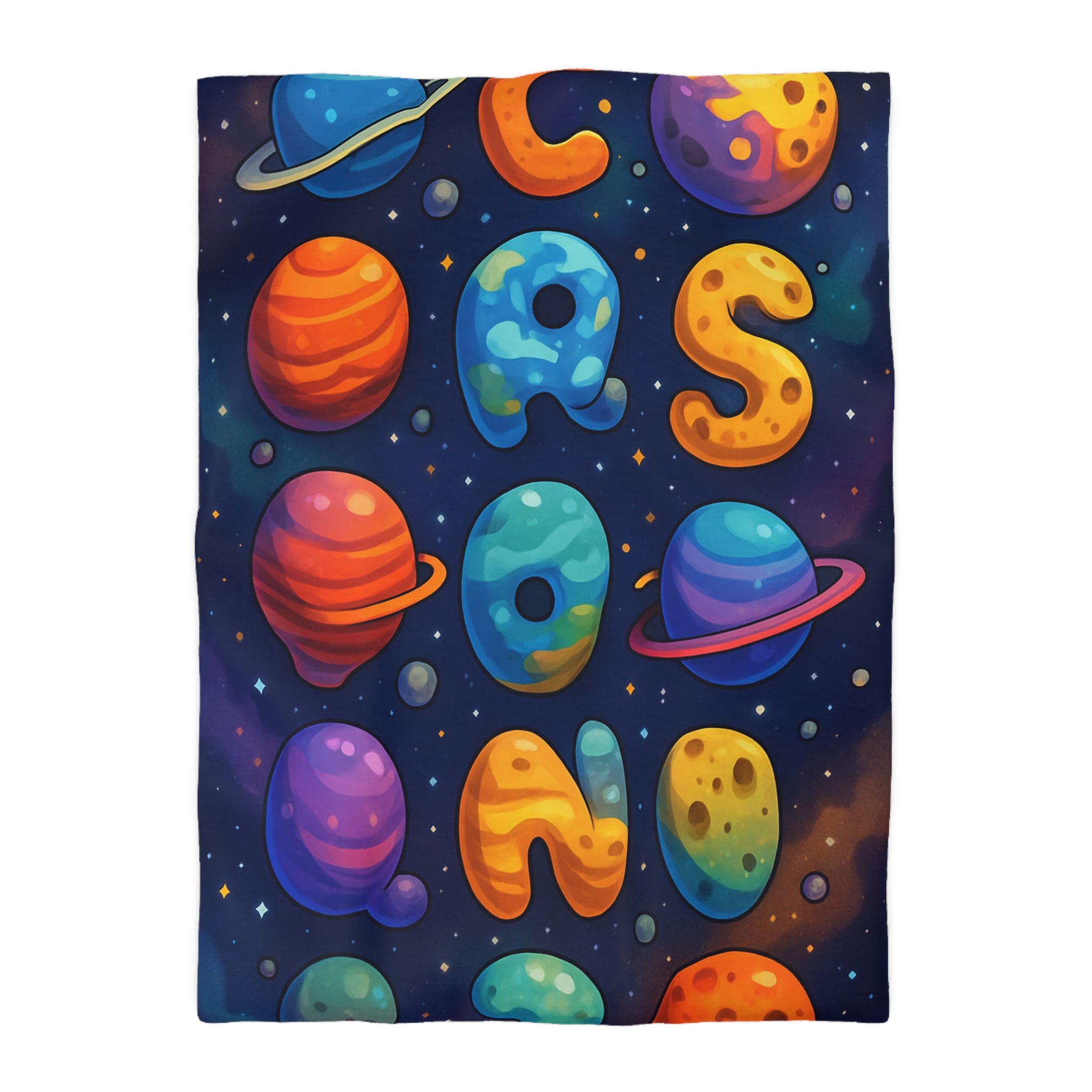 Housse de Couette Microfibre Design Artistique Moderne Décoration Chambre Confort Premium