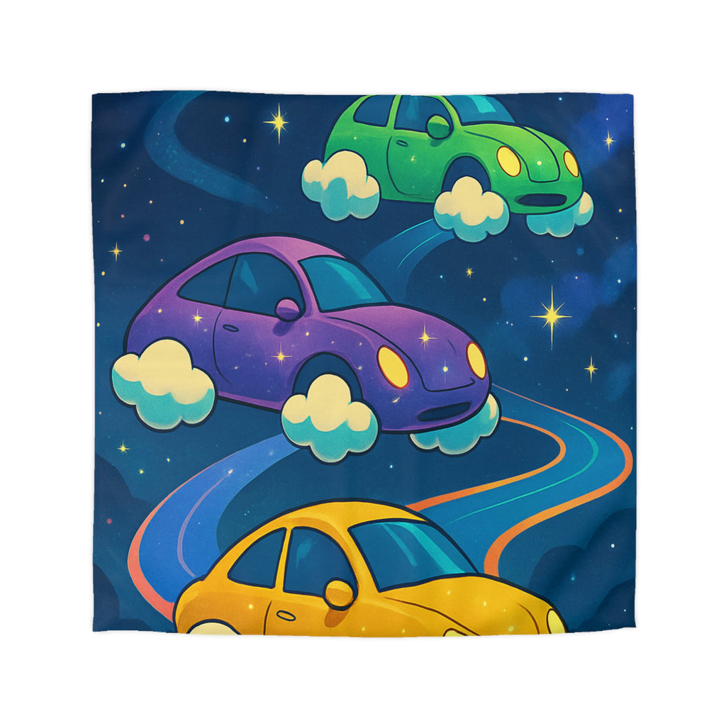 Housse de Couette Microfibre Illustration Unique Design Moderne Décoration Intérieure Raffinée