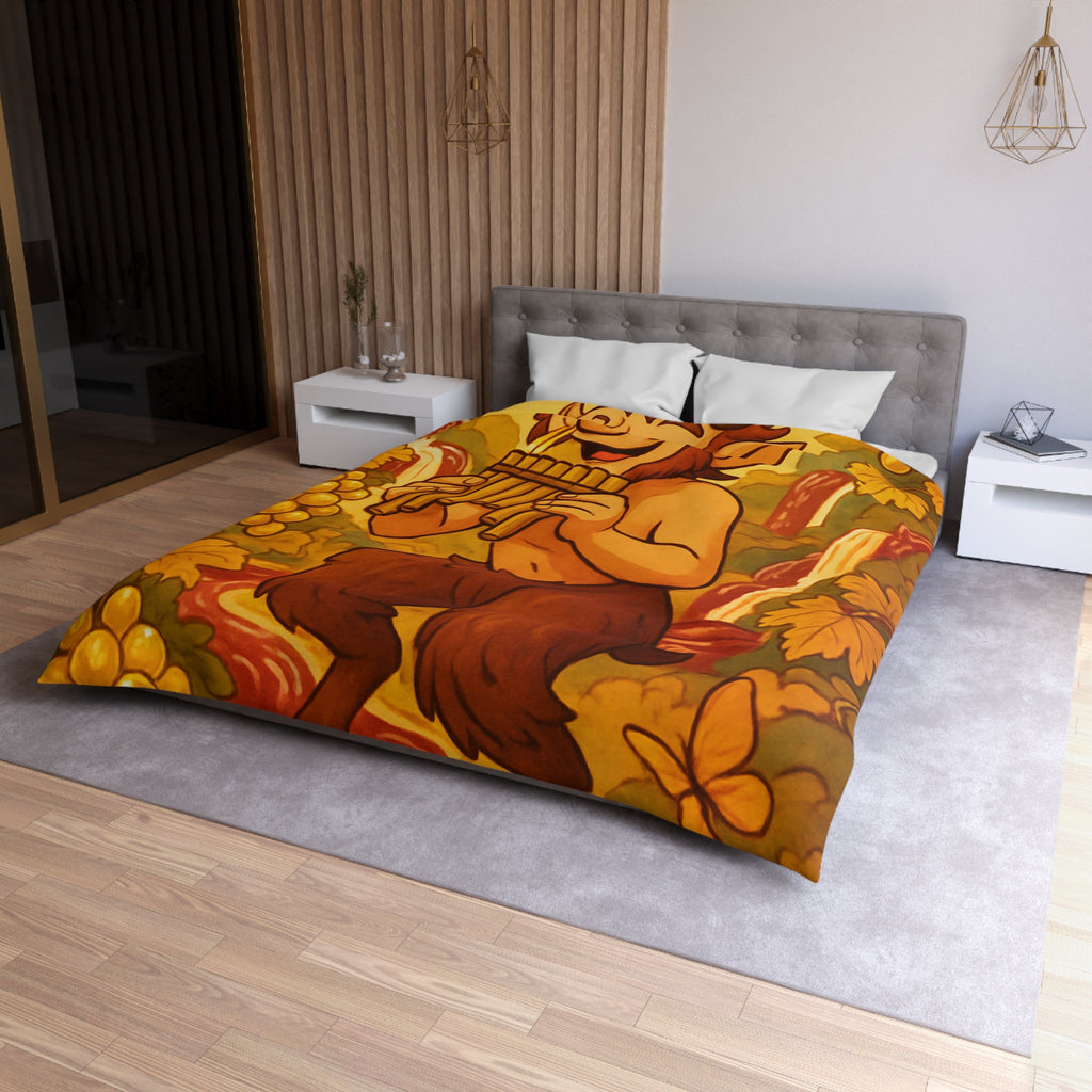 Housse de Couette Microfibre Illustration Unique Design Moderne Décoration Intérieure Raffinée