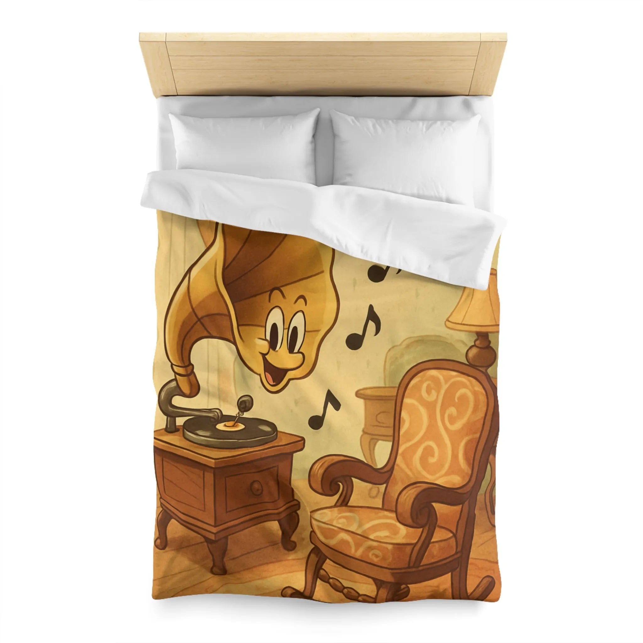 Housse de Couette Microfibre Création Artistique Moderne Design Exclusif Décoration Chambre