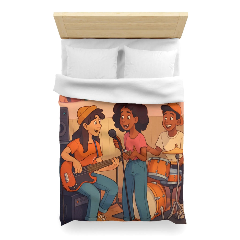 Housse de Couette Microfibre Création Artistique Moderne Design Exclusif Décoration Chambre