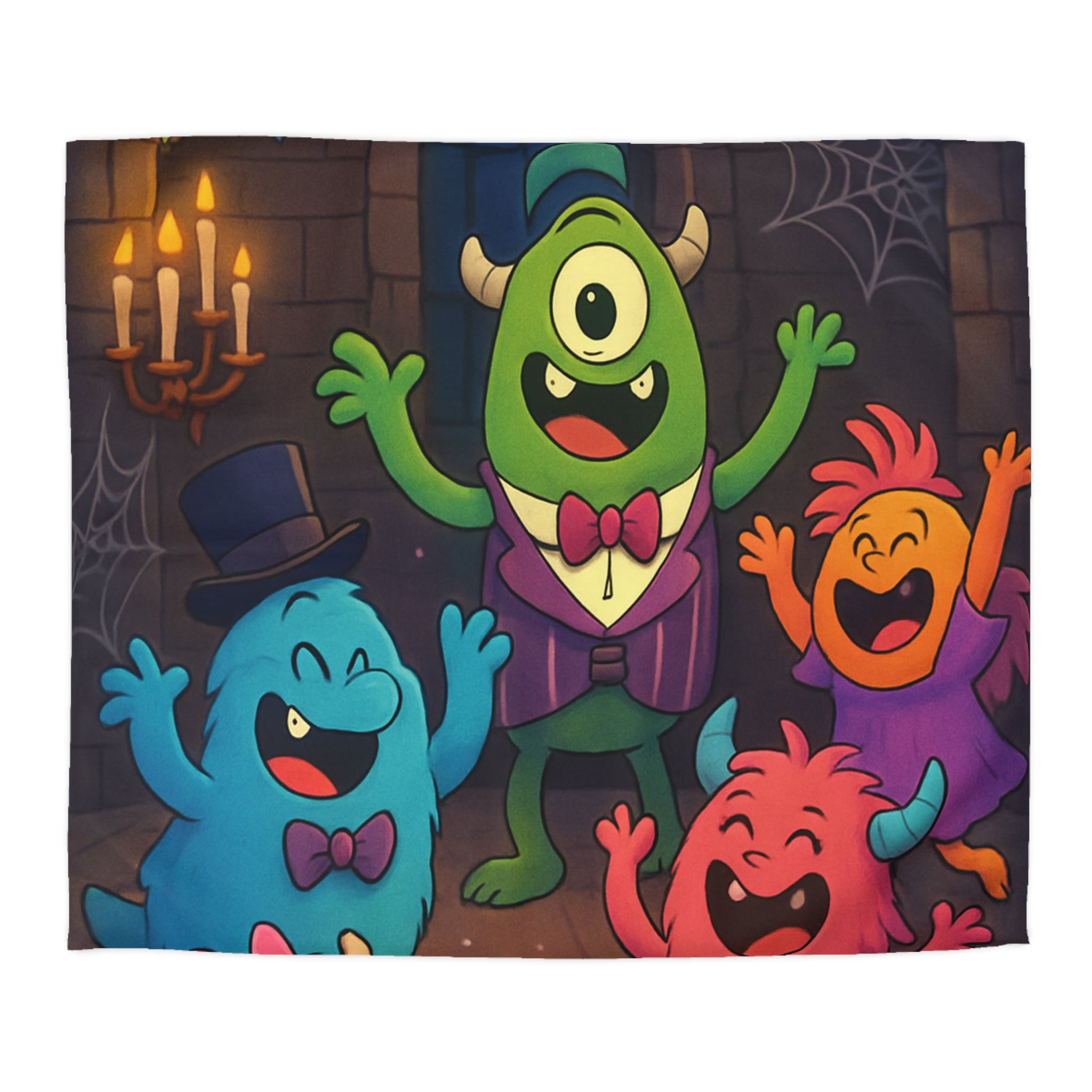 Housse de Couette Microfibre Design Artistique Moderne Décoration Chambre Confort Premium