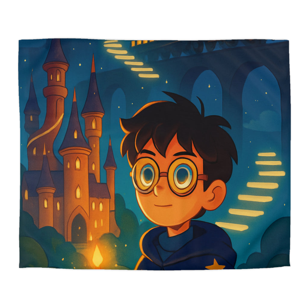 Housse de Couette Microfibre Motif Créatif Original Style Contemporain Chambre Élégante