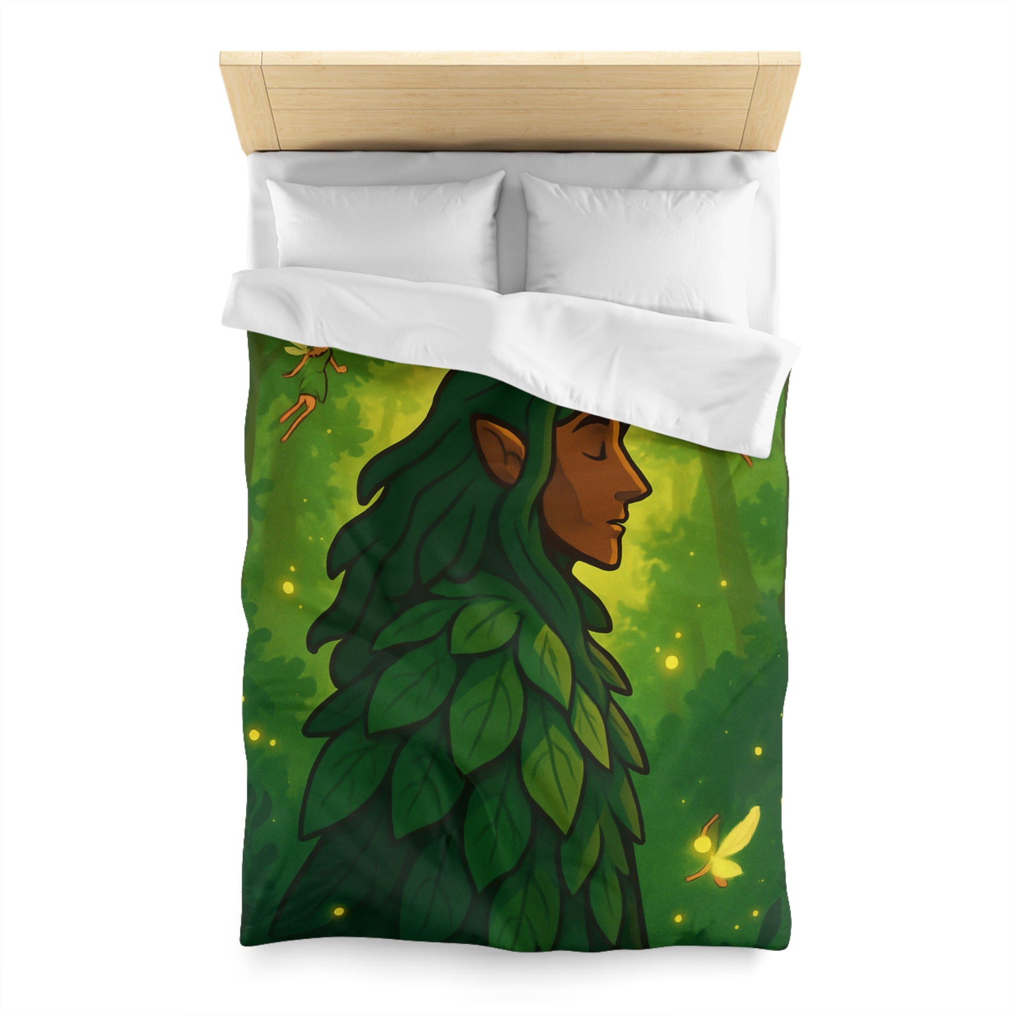 Housse de Couette Microfibre Motif Créatif Original Style Contemporain Chambre Élégante