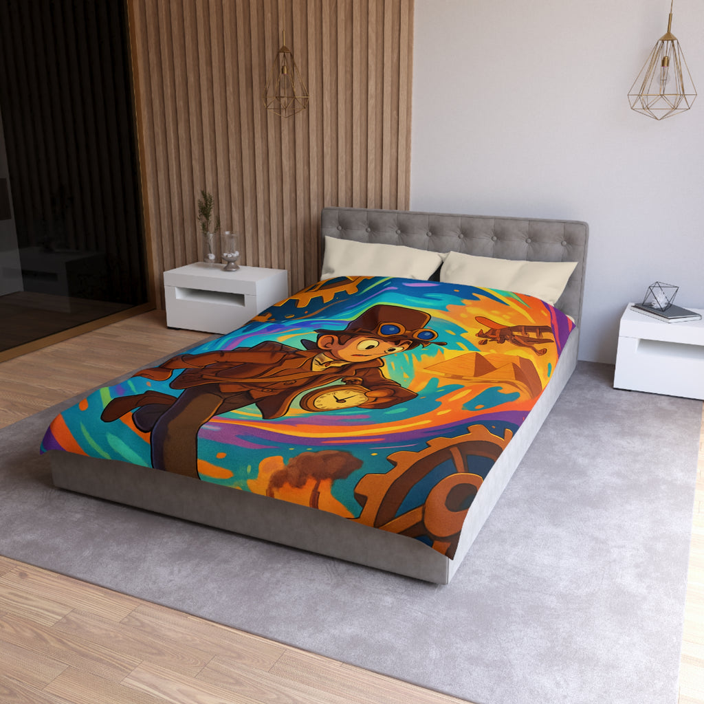 Housse de Couette Microfibre Création Artistique Moderne Design Exclusif Décoration Chambre