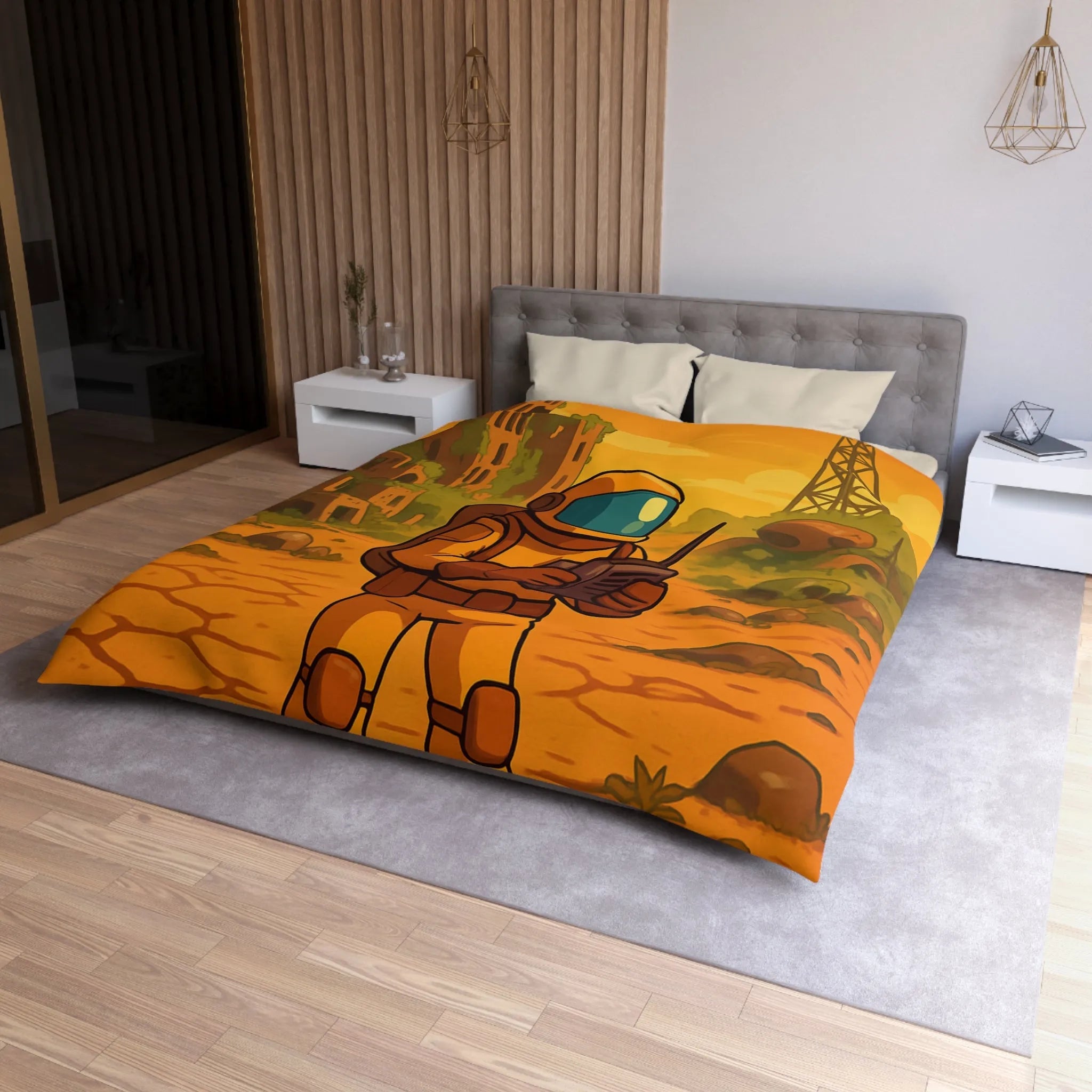 Appréciez l'Aventure Post-Apocalyptique avec un Astronaute dans un Futur Désolé et Mystérieux